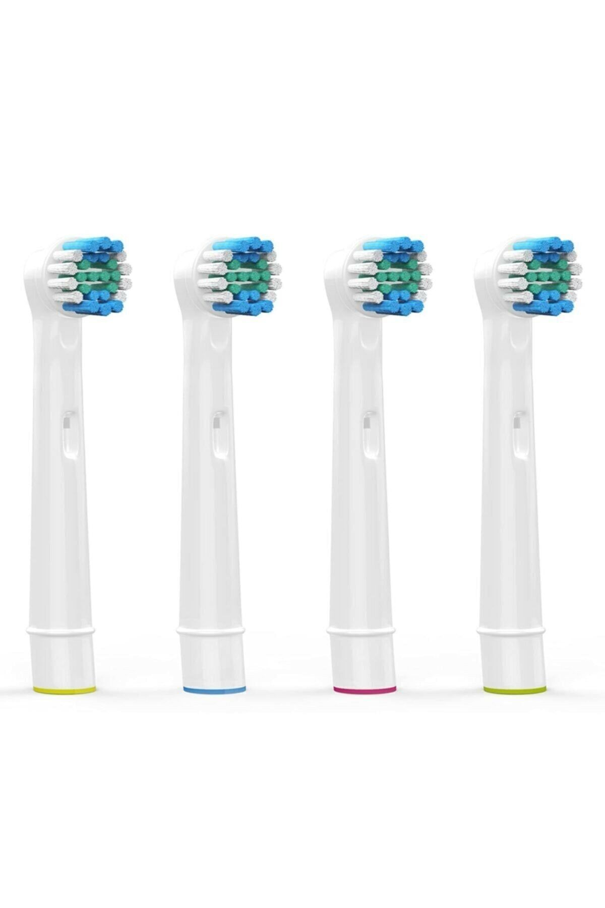 LOVYCO Oral B Uyumlu Yedek Fırça Başlıkları Çocuklar ve Yetişkinler İçin