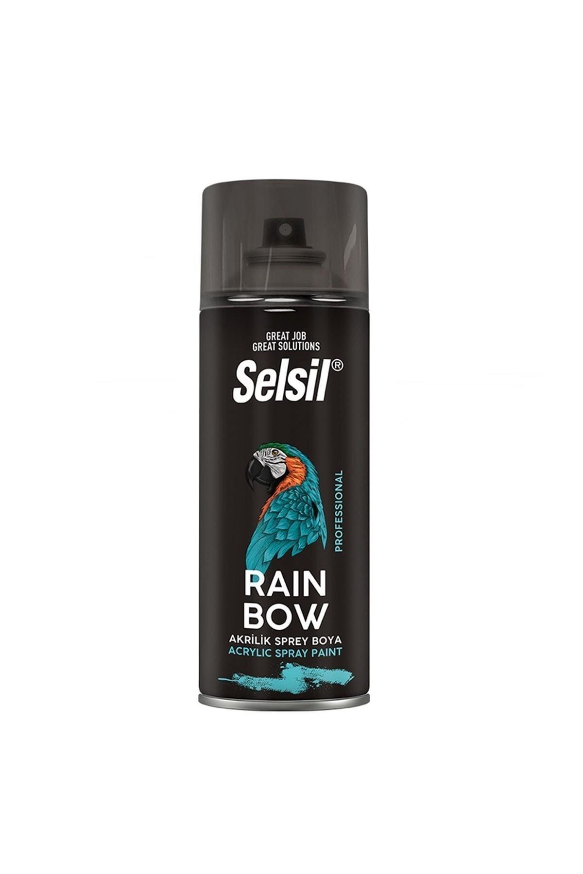 Selsil Rainbow Parlak Beyaz Akrilik Sprey Boya 400 ml Ral 9010