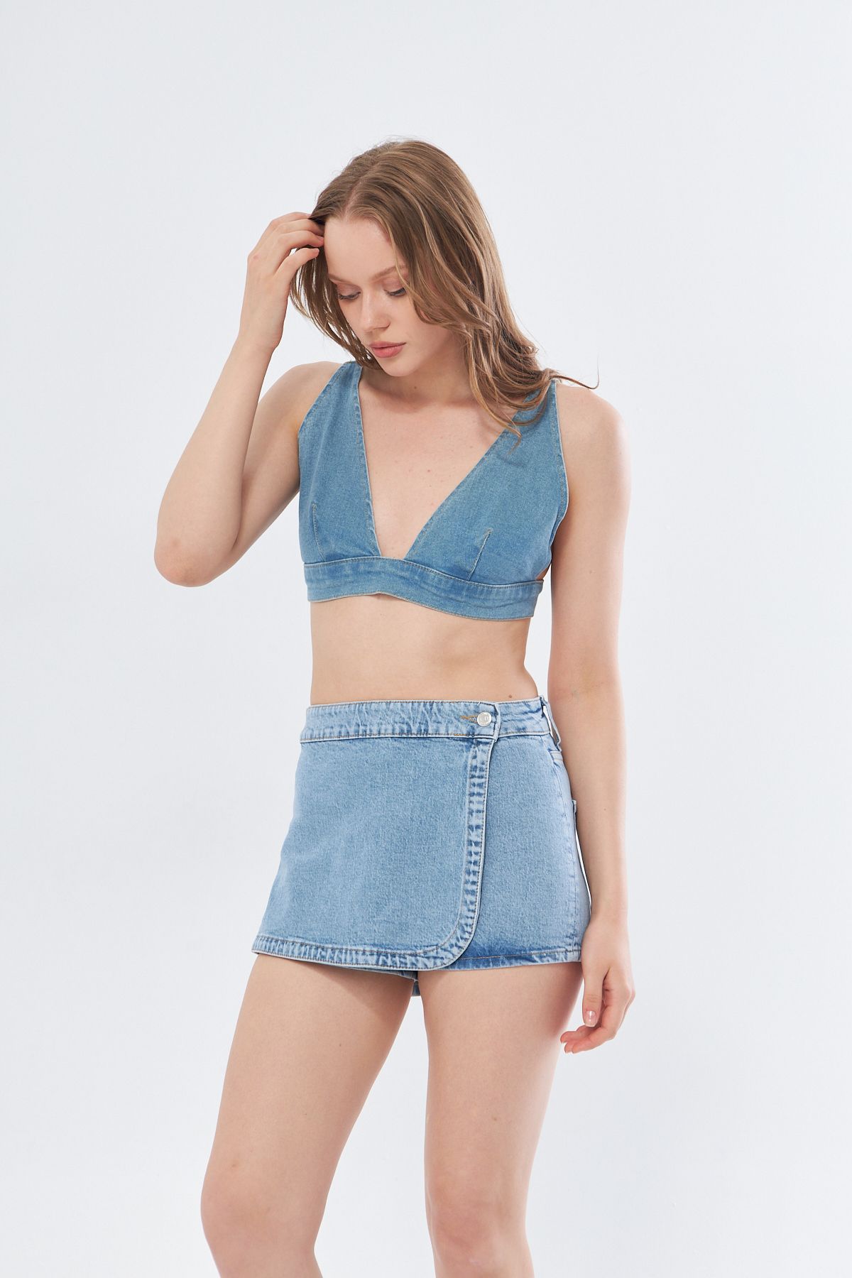 cracpot-Trend Shorts Skirt - Relaxed Fit 3