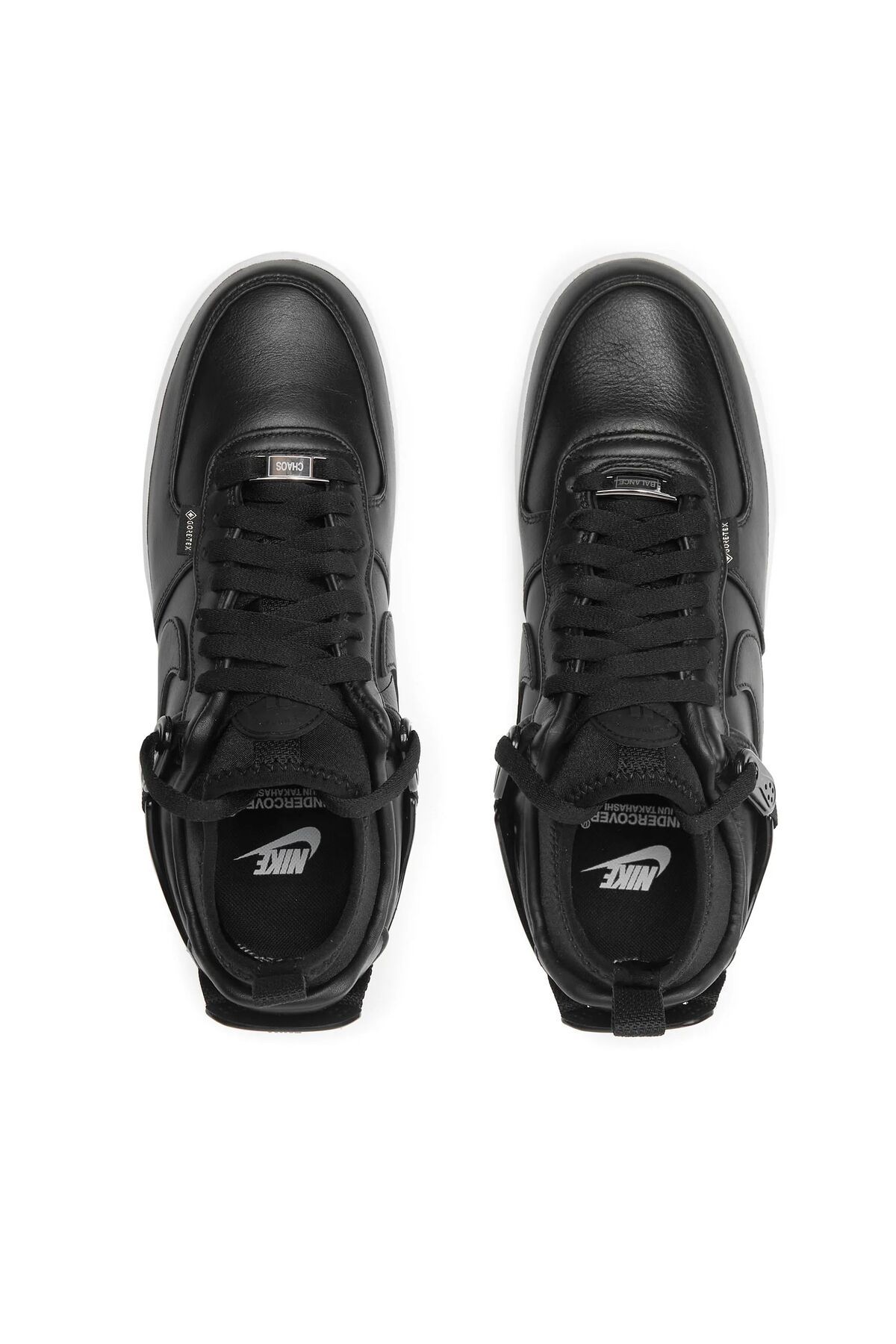 اسنیکر مشکی زنانه ایرفورس 1 کفش زیرپوش سیاه و سفید Gore Tex Nike