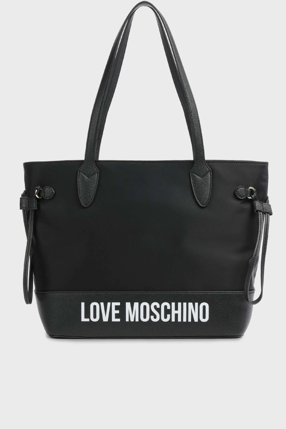 Большая сумка через плечо с логотипом Moschino СУМКА JC4250PP0IKE100A TYC129F99B45B8CCF2