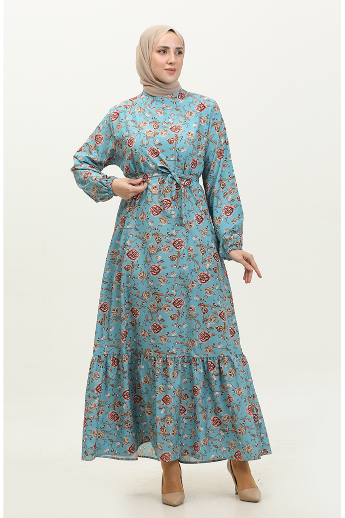 vêtements en forme de fleurs 316 03 mint bleu
