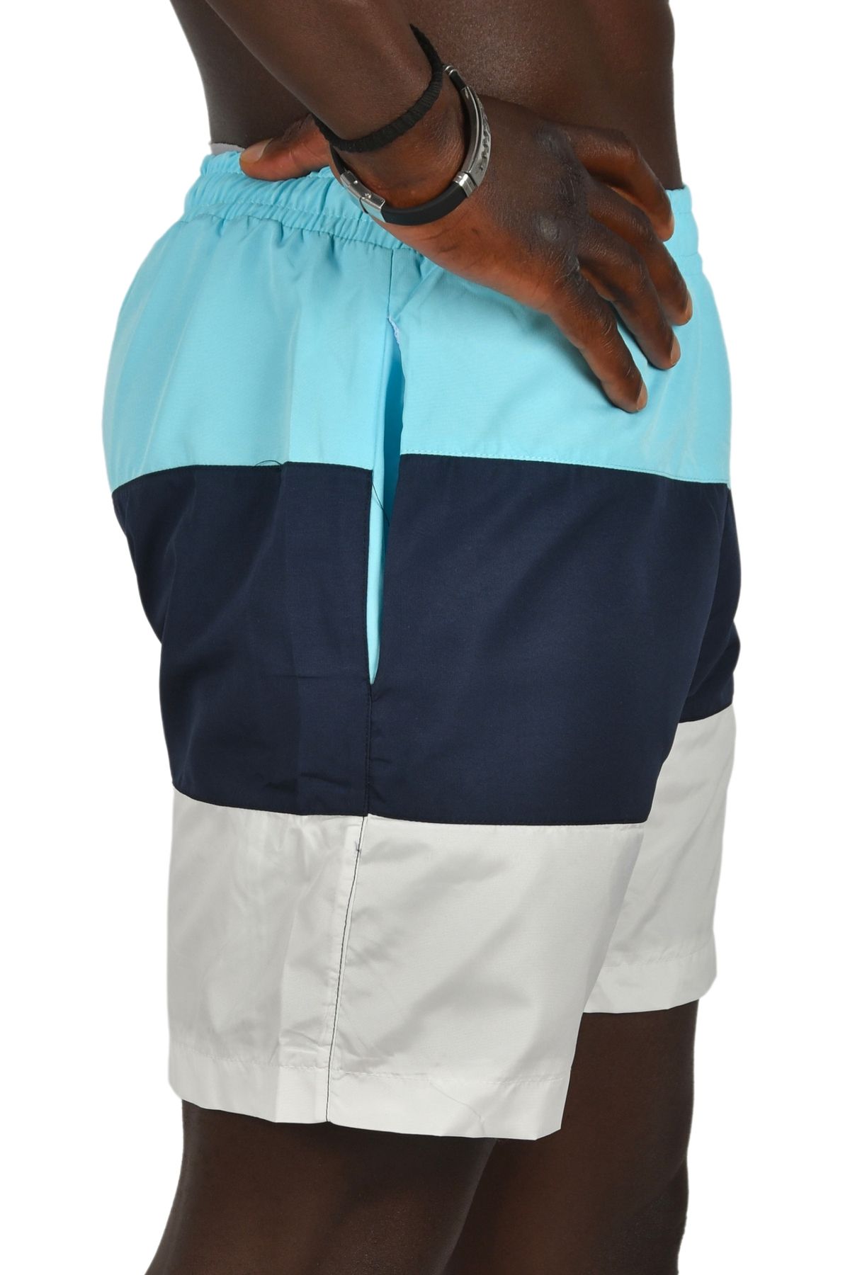 DeepSEA-Ανδρικό σορτς κολύμβησης Blue Piece Quick - Dry Mesh Lined 2403002 3