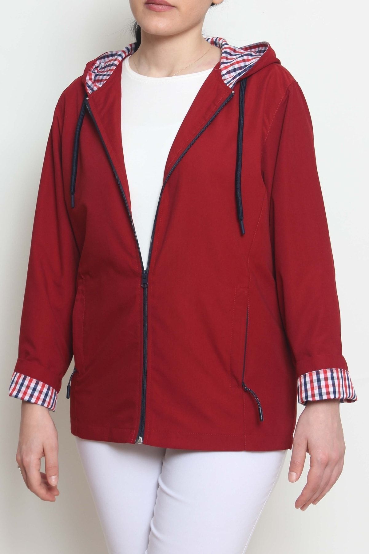 Cottoncool  Kadın Kapüşonlu Yağmurluk & Rüzgarlık - Görsel 5