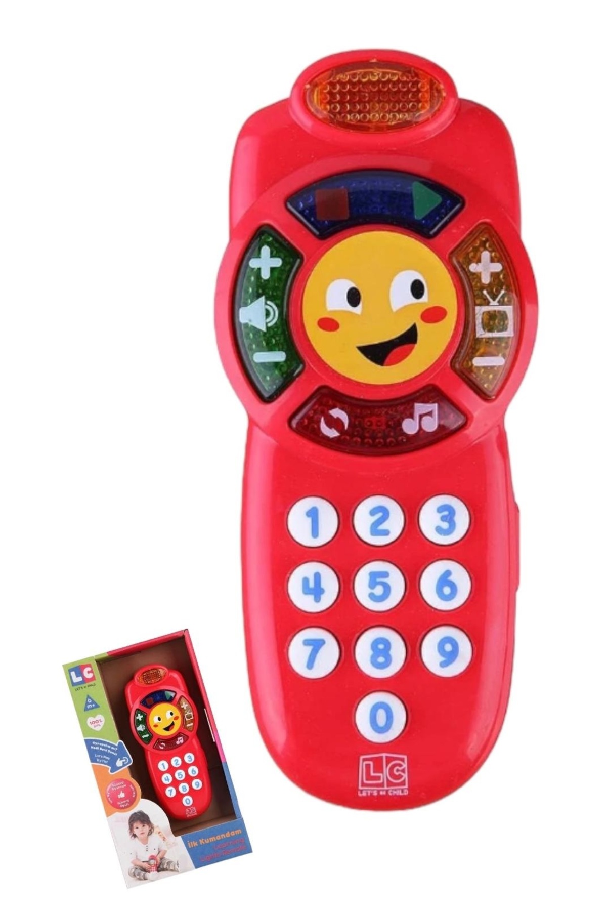 BEBEK EĞİTİCİ AKTİVİTE TV İLK KUMANDAM OYUNCAK 6-36 AY 5123