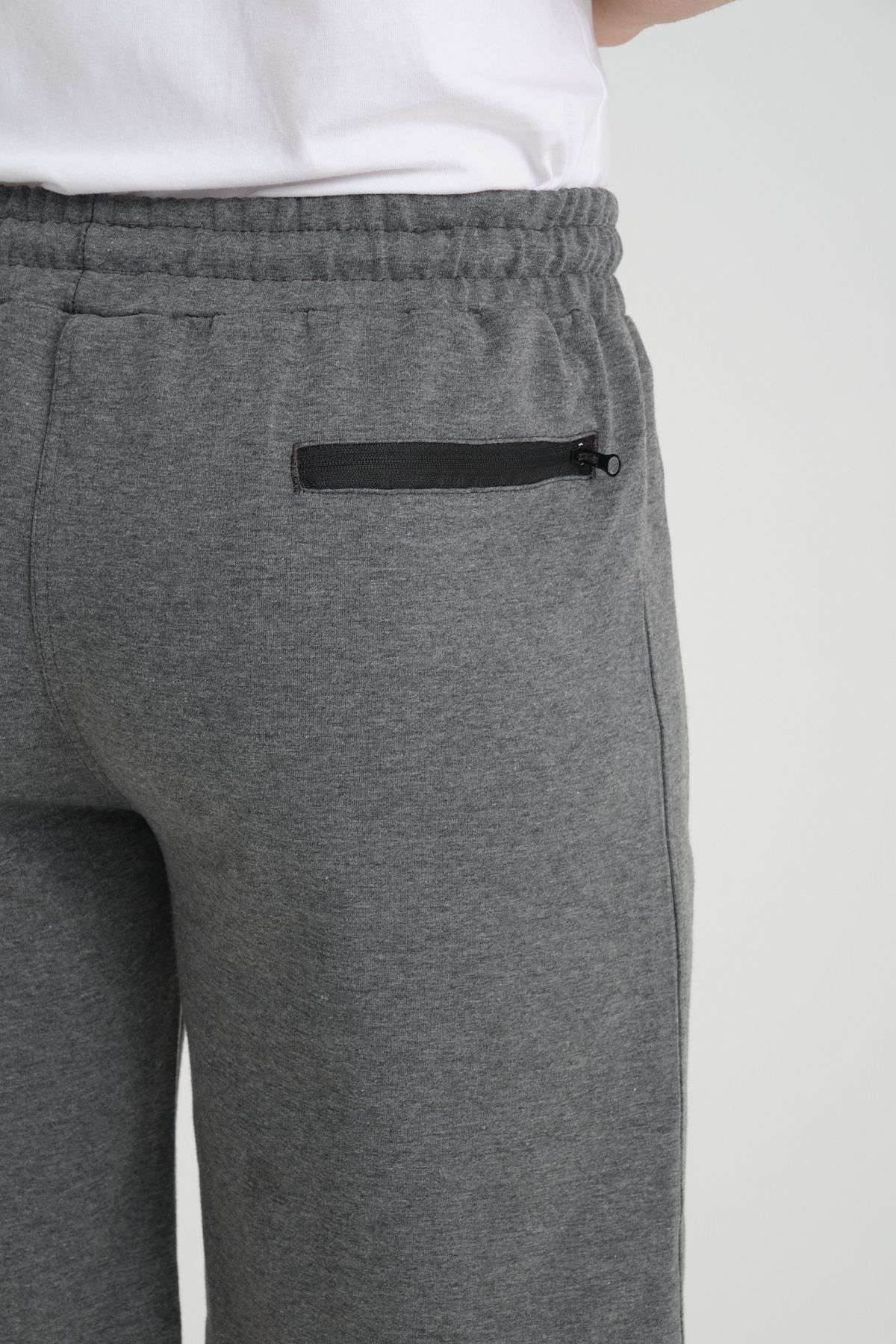 RDR-X-Men's Anthracite Combed Fabric Bermuda Shorts 3