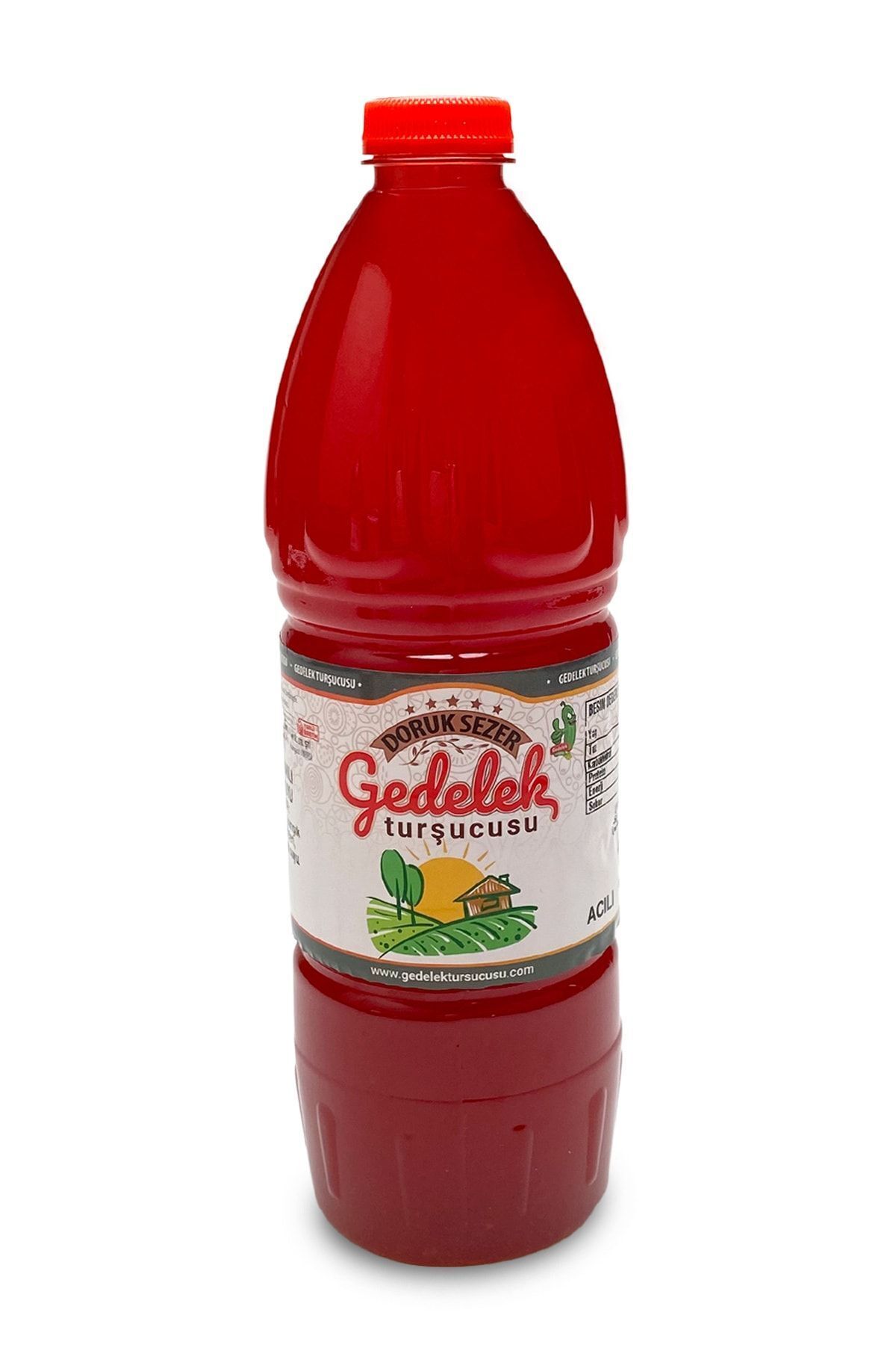 MEHMET SEZER TURŞULARI Gedelek Turşucusu Turşu Suyu Acılı Şalgamlı 1 Lt