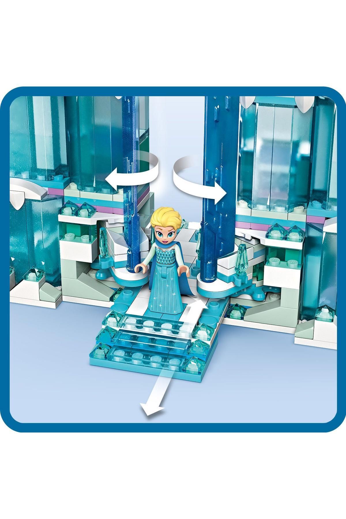 LEGO-® │   Disney Princess Elsa's Ice Palace 43244 - 6+ Toy Construction Set (630 Pieces) 9