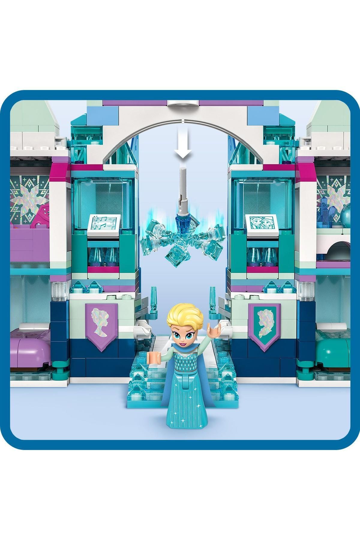 LEGO-® │   Disney Princess Elsa's Ice Palace 43244 - 6+ Toy Construction Set (630 Pieces) 10