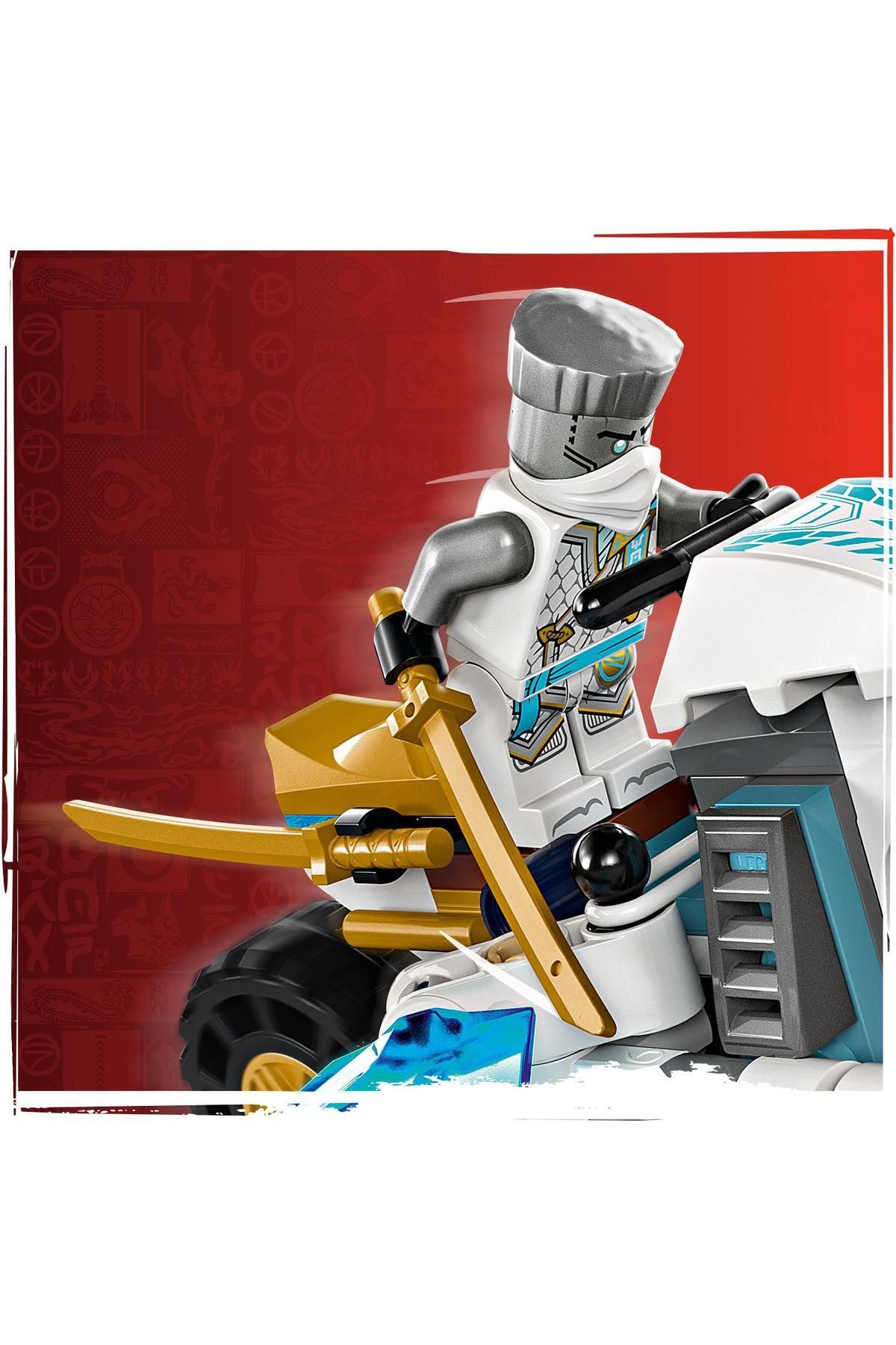 LEGO NINJAGO Zane s Ice Motorcycle 71816 7 Spring and Above Construction Set 84 Pieces Trendyol