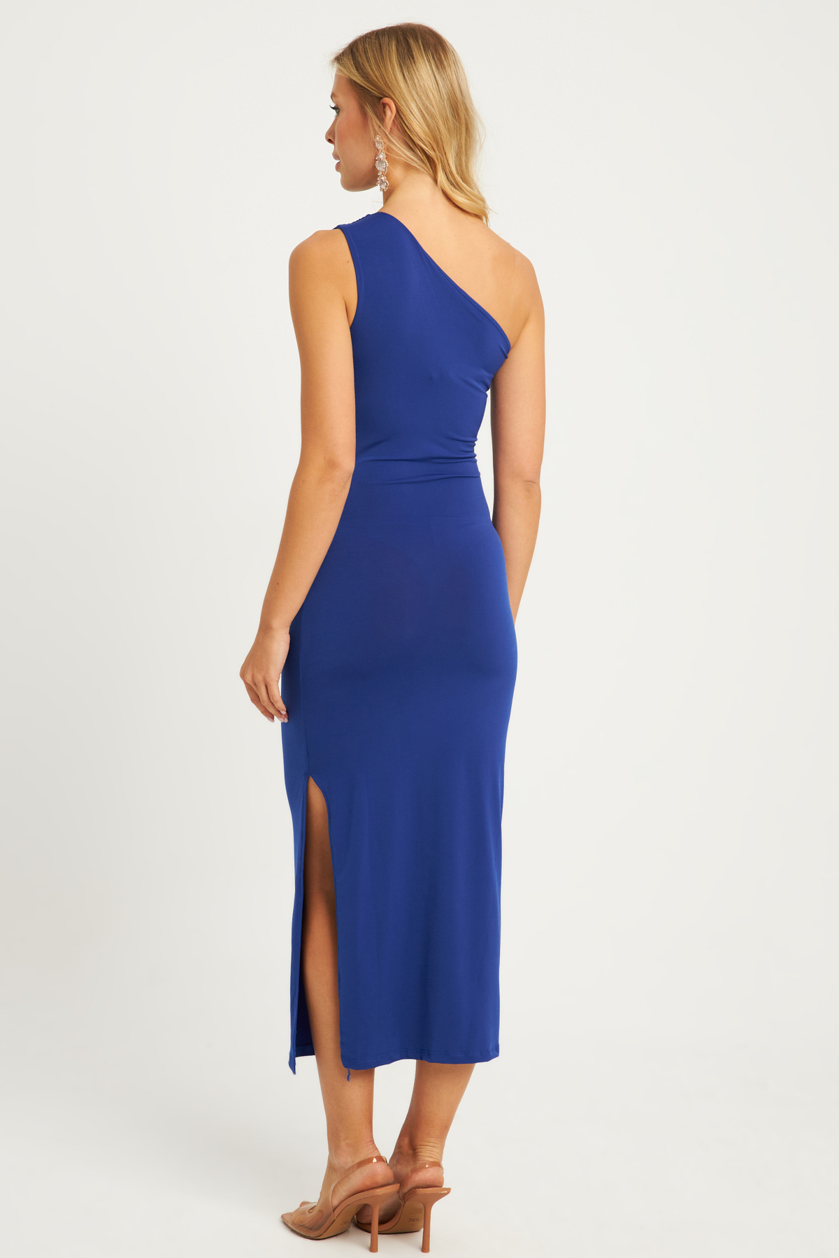 Cool & Sexy-Saks Midi ruha - összegyűjtött és hasított, MON134 6