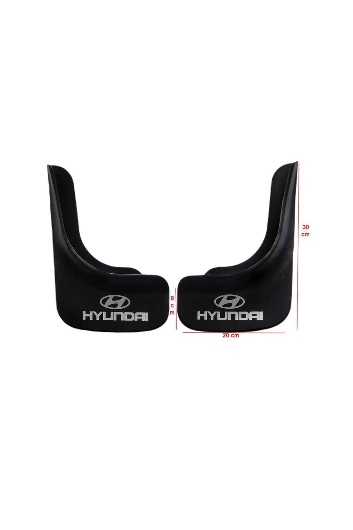 Yeni Dünya-Hyundai i20 After 2020 2-Pack Mudflap Dust Cover HYU1UZ010 3