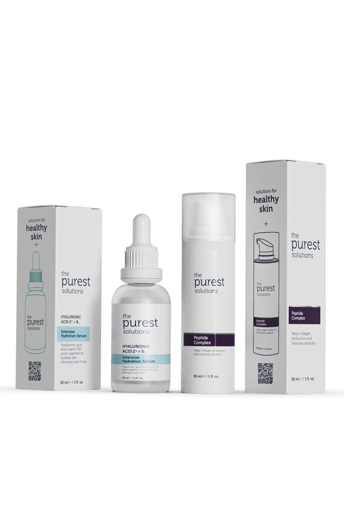 The Purest Solutions Yoğun Nemlendirme Ve Kırışıklık Karşıtı Bakım Seti