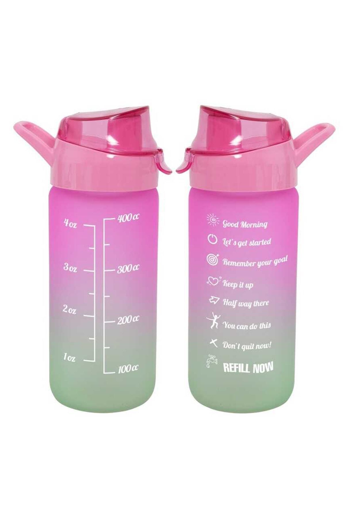 Herevin 111808-160 Cam Su Şişesi - Motivasyon Su Matarası - Suluk