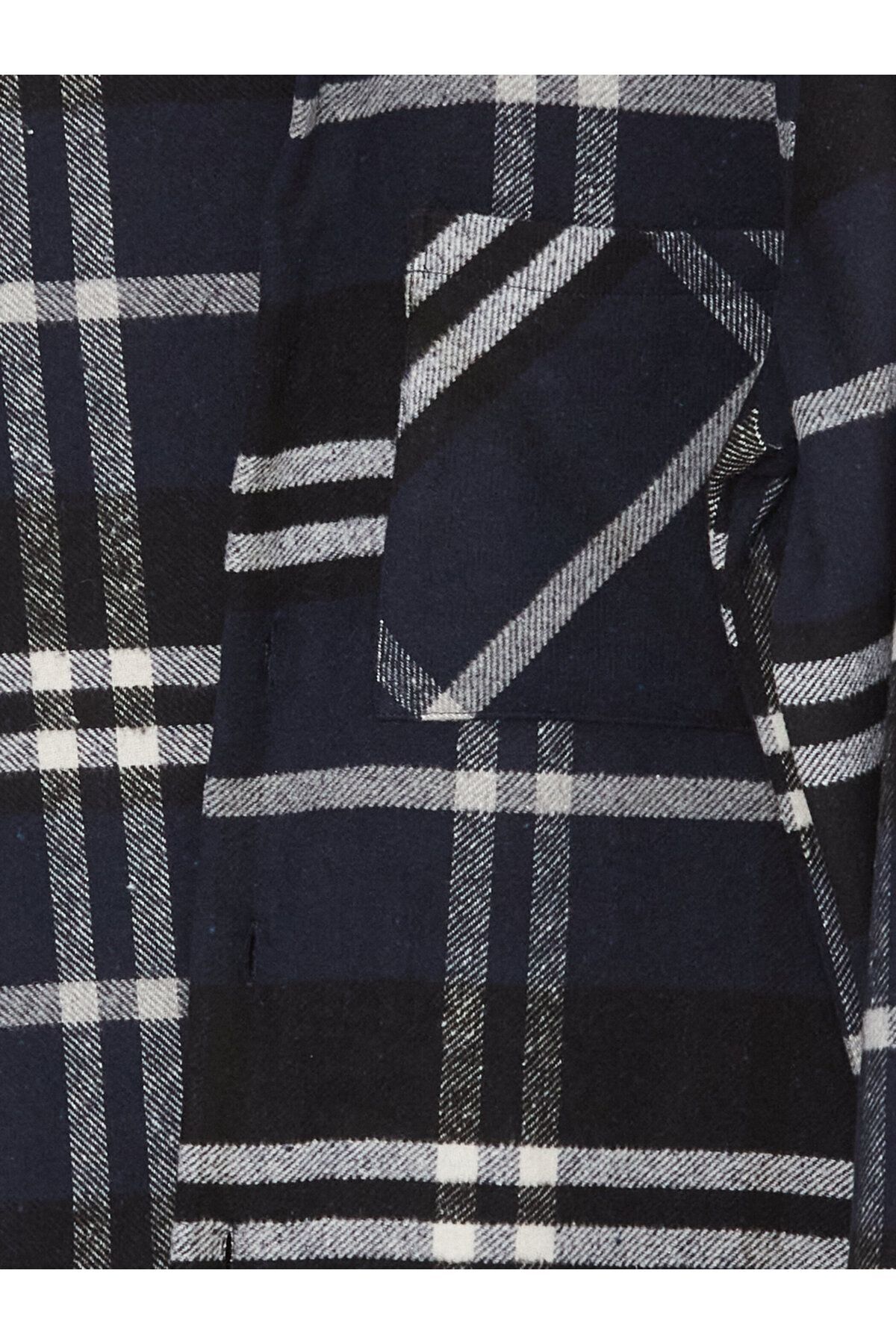 ژاکت مردانه آبی سرمه ای ال سی وایکیکی | W3DH77Z8 اورجینال - تصویر 7