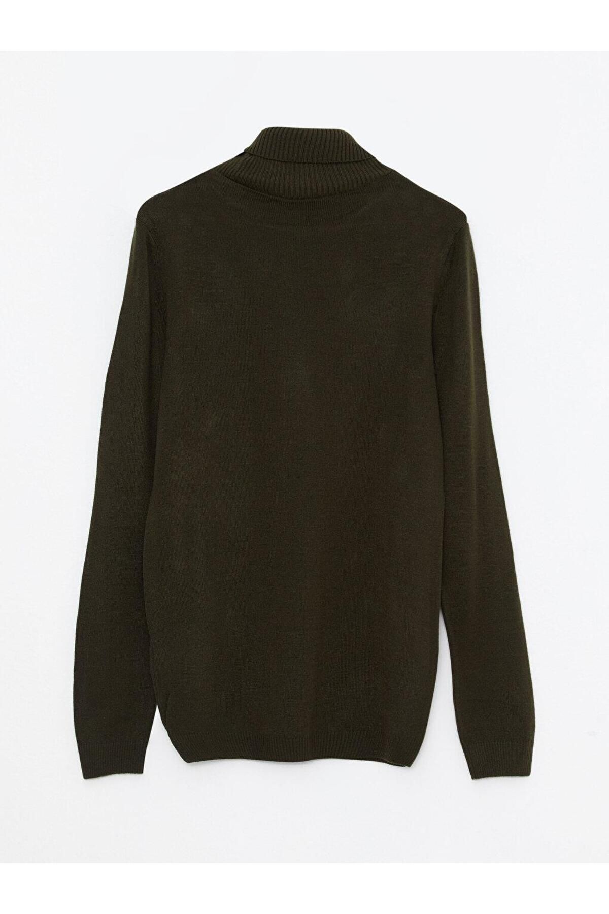 بافت مردانه راسته  آستین بلند | ال سی وایکیکی LC Waikiki W20162BD - تصویر 6