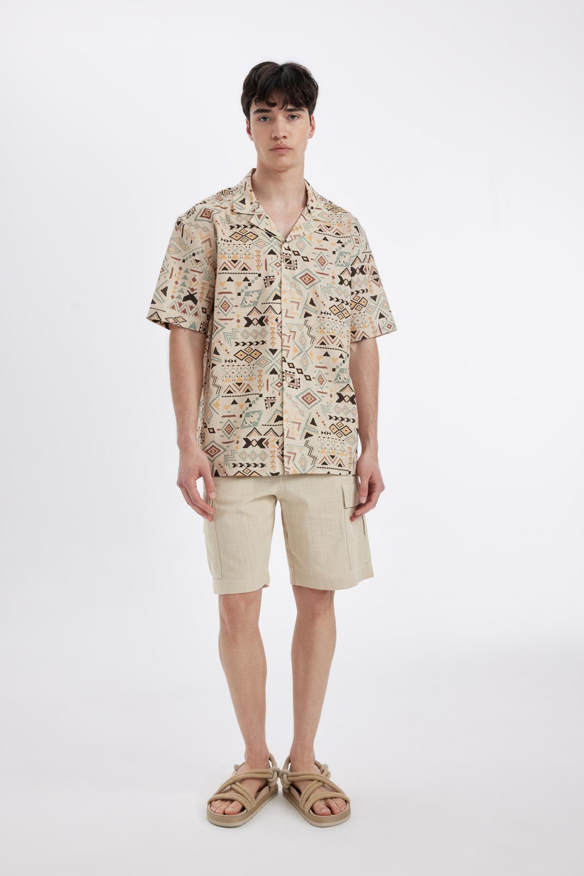 پیراهن مردانه دفاکتو | B7389AX24SP Defacto - Image 2