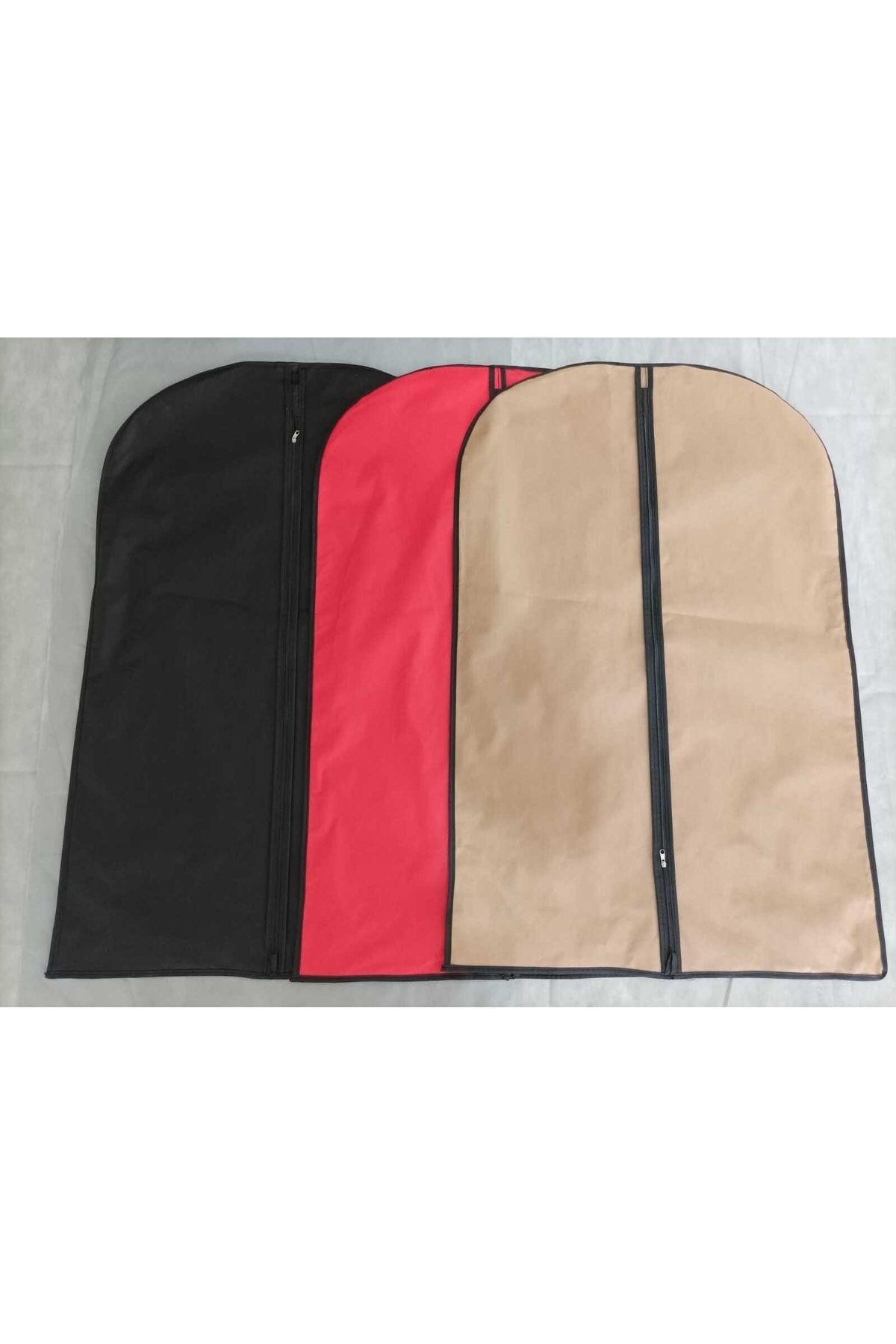 Takım Elbise Kilıfı, 3 Renk, Düz , 64x100 Cm