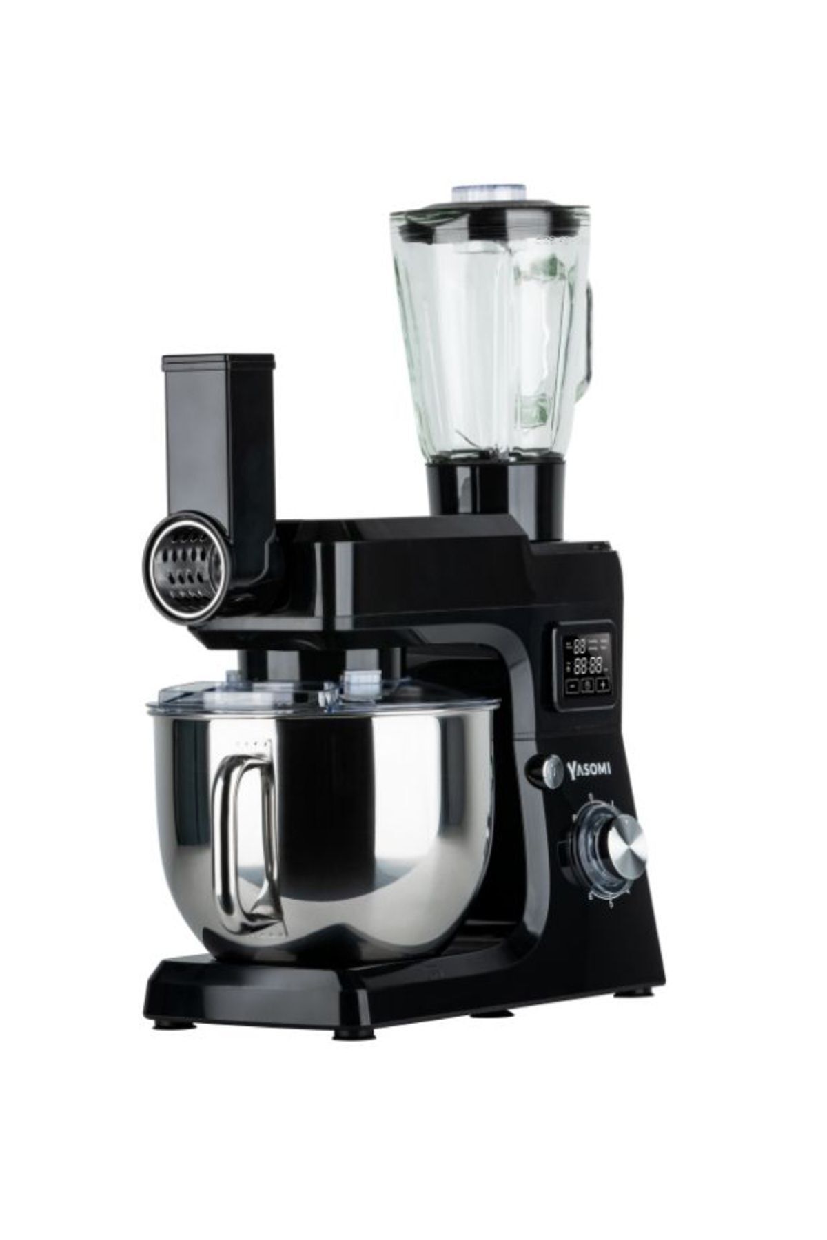 Sm 1511bml Led Ekranlı Kıyma Çekme Aparatlı Blender Stand Mikser Mutfak Şefi - 4