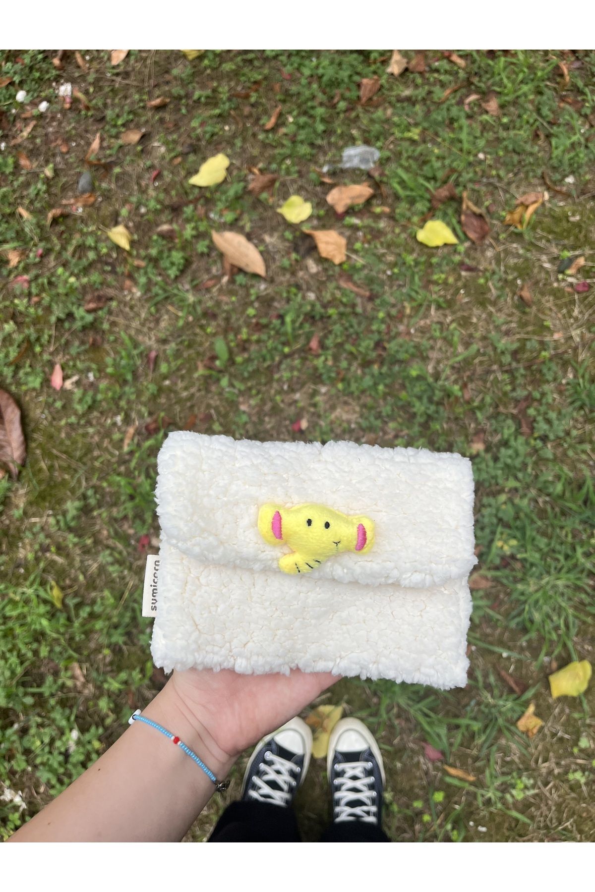 کیف پول مردانه زرد sumicorn | peluspcant اورجینال - تصویر 5