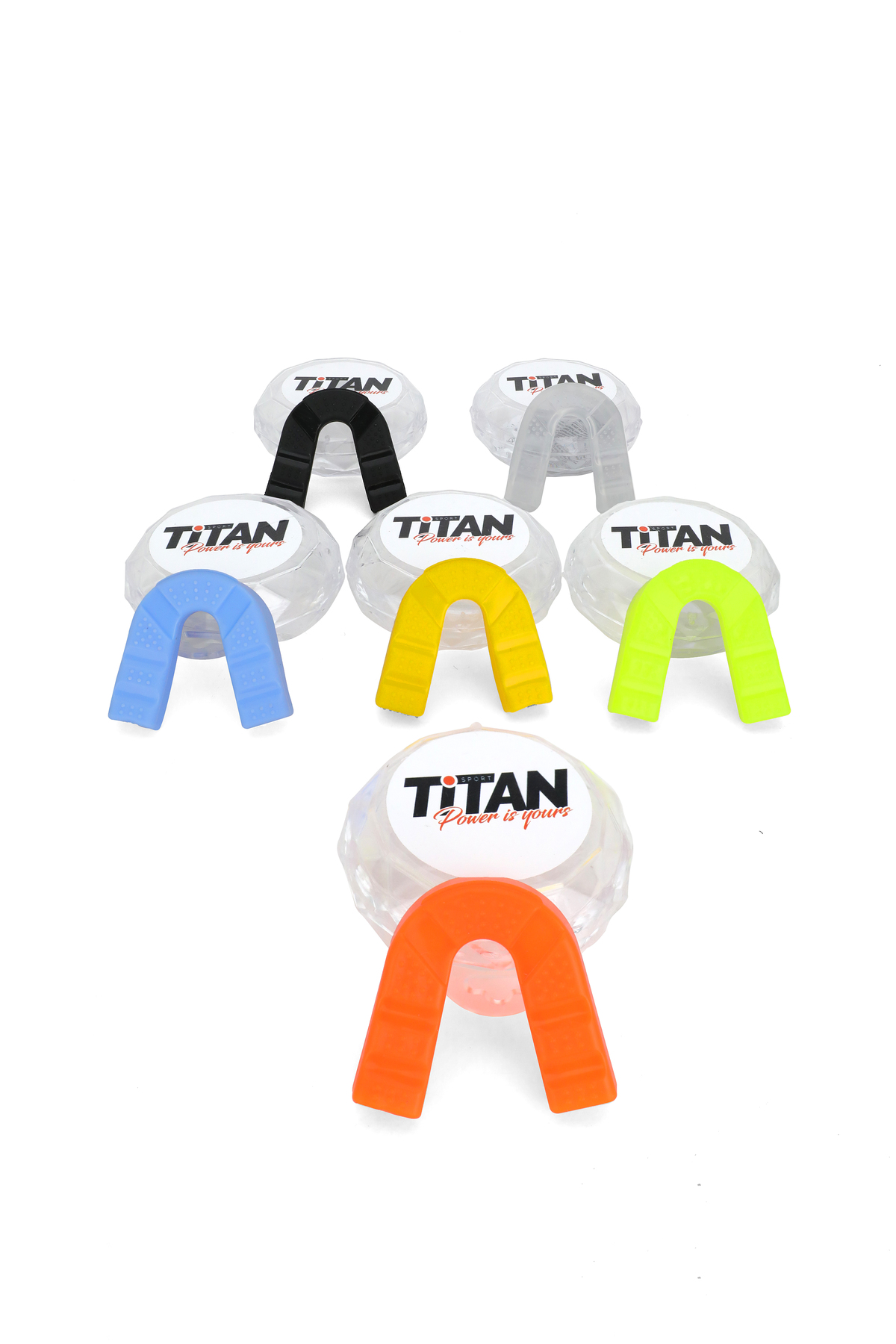 Titan Sport Silikon Dişlik Boks, Kickboks Muay 6 RENK + Saklama Kabı