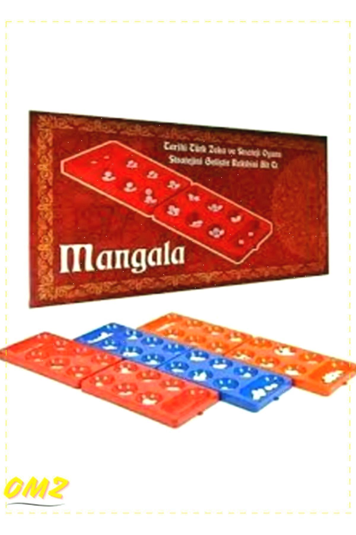 OMZ Ekonomik Mangala Strateji Ve Zeka Oyunu Kız Erkek Oyuncakları Cocuk Egitici Montessori Oyuncaklar fotoğrafı 4 (önizleme)