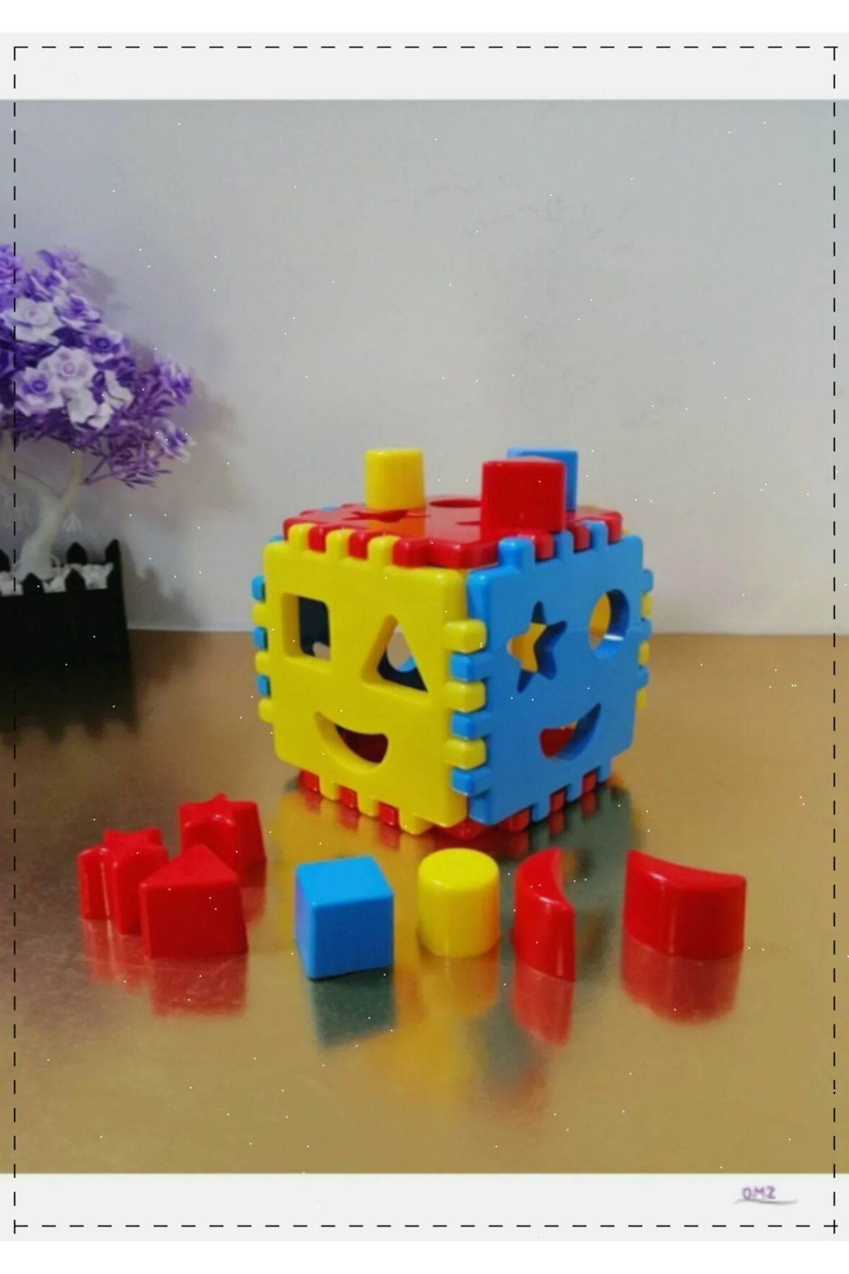 OMZ Şekilli Zeka Küpü I Love Iq Block 815 815 XKız Erkek Cocuk Egitici Montessori Oyuncaklar fotoğrafı 2 (önizleme)