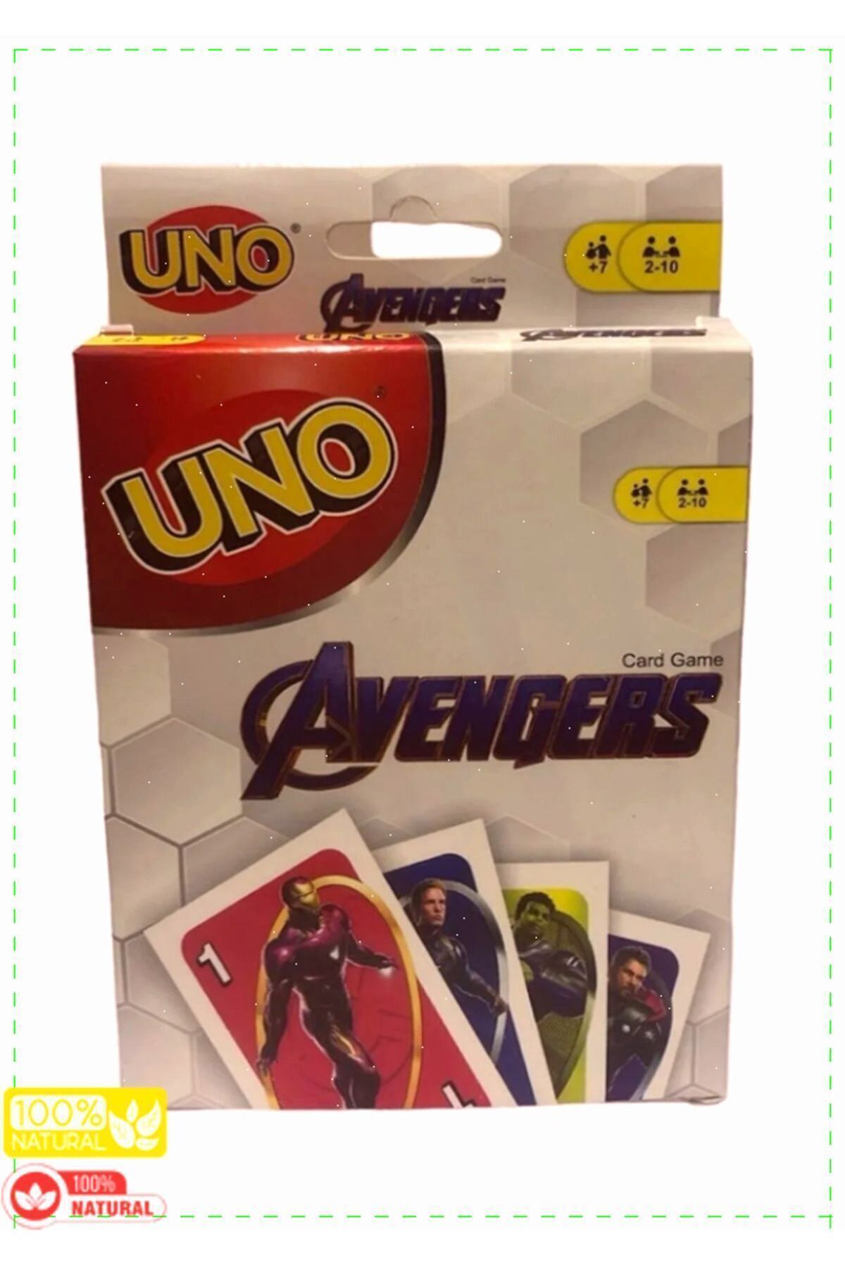 OMZ Avengers 108 Adet KartlarıErkek Kız Cocuk Oyuncakları Egitici Montessori Oyuncaklar fotoğrafı 2 (önizleme)