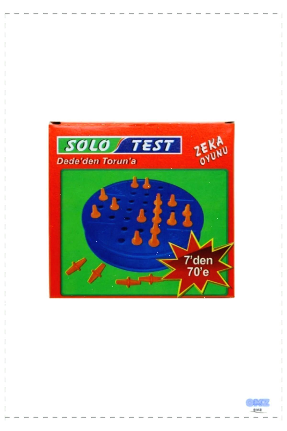 OMZ Solo Test Zeka Oyunu Kız Cocuk Erkek Cocuk Oyuncak Egitici Oyuncak Kız Cocuk Erkek Cocuk Egitici Mo fotoğrafı 3 (önizleme)