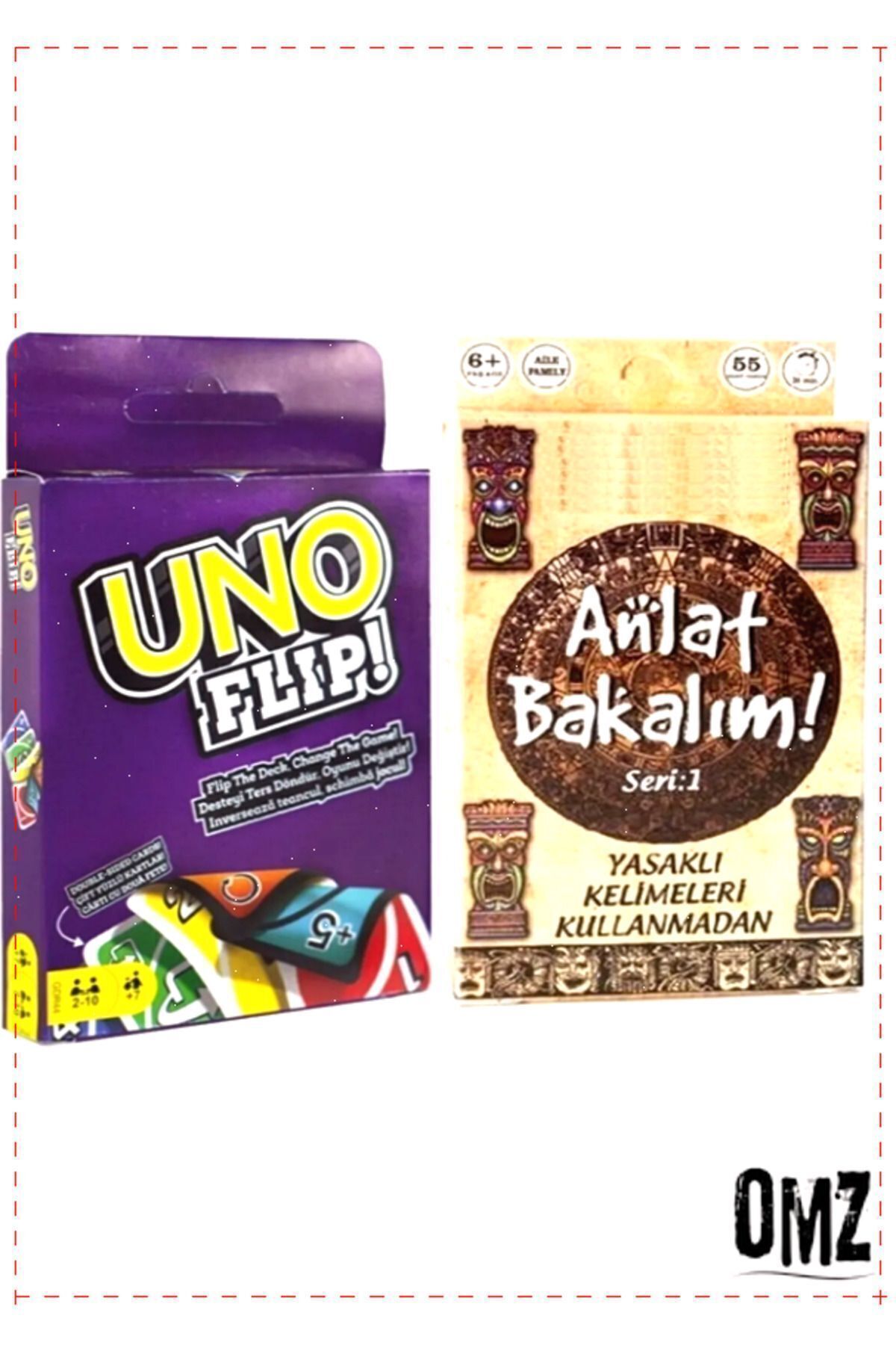 OMZ Anlat Bakalım Kartları Kelime Oyunu Unox Tlip Kız Erkek Oyuncaklar Cocuk Egitici Montessori Oyuncak fotoğrafı 4 (önizleme)