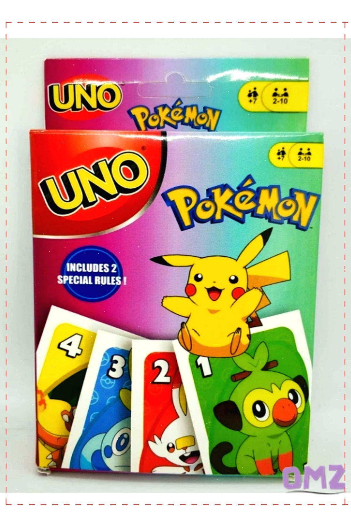 OMZ Pokemon Temalı Oyun Kartları 108 KartKız Erkek Cocuk Egitici Montessori Oyuncaklar fotoğrafı 3 (önizleme)