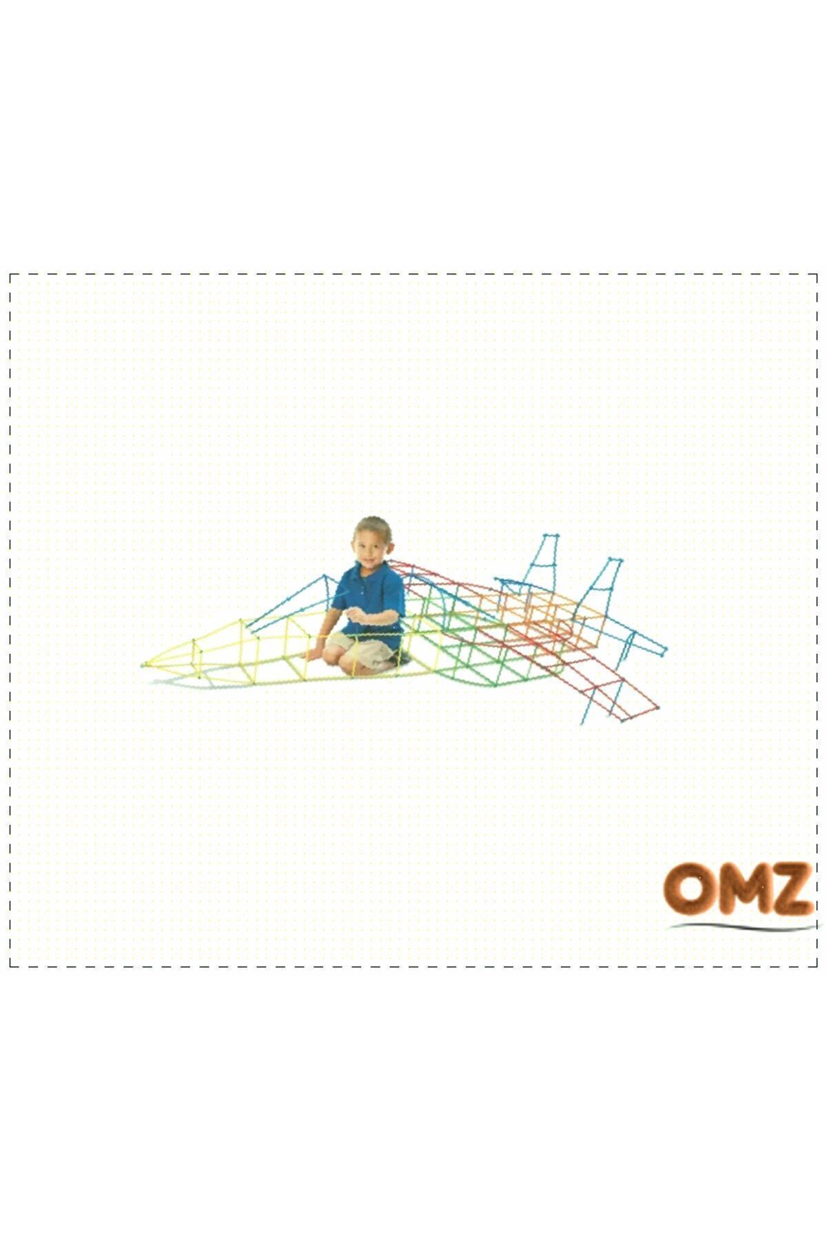 OMZ 300 Parça 4d Block Bambu Çubuklar Kız Cocuk Erkek Cocuk Oyuncak Egitici Oyuncak Kız Erkek Cocuk Egi fotoğrafı 7 (önizleme)