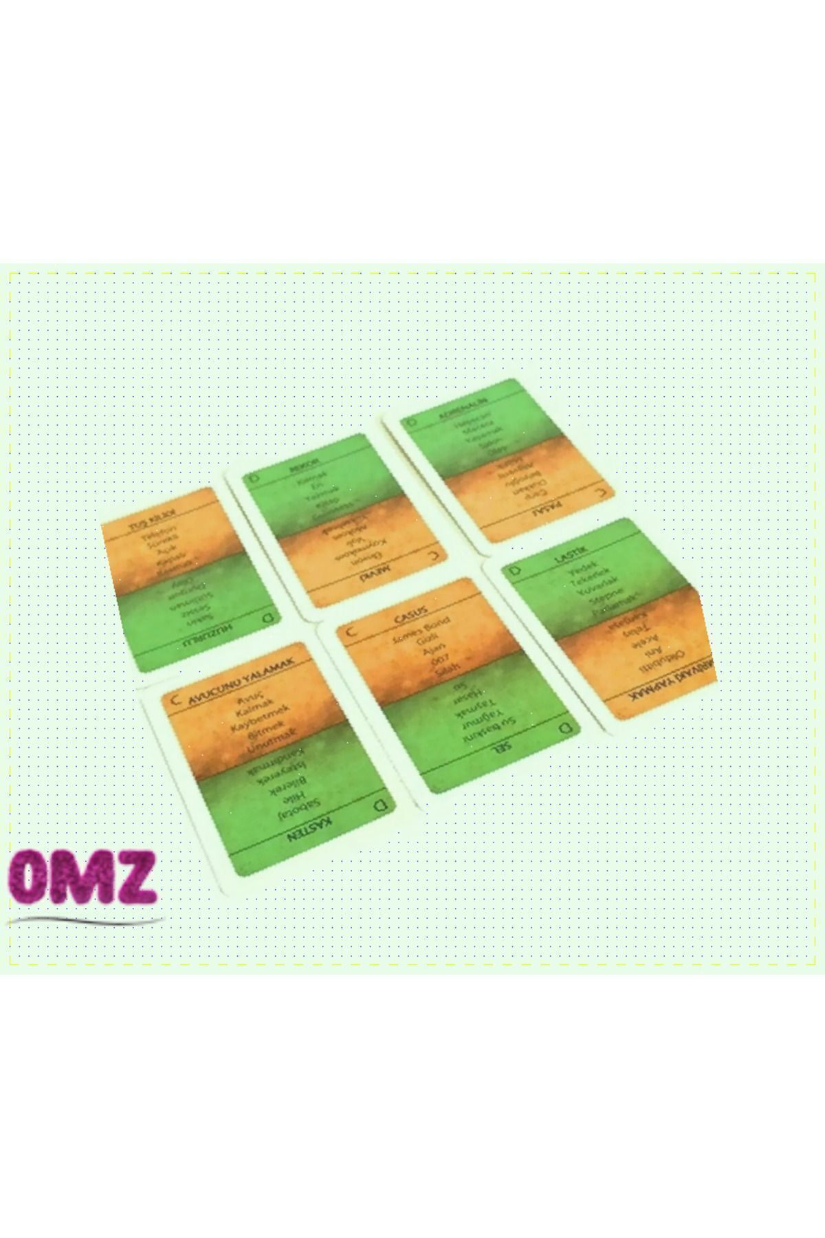 OMZ Anlat Bakalım Kartları Kelime Oyunu Unox Tlip Kız Erkek Oyuncaklar Cocuk Egitici Montessori Oyuncak fotoğrafı 7 (önizleme)