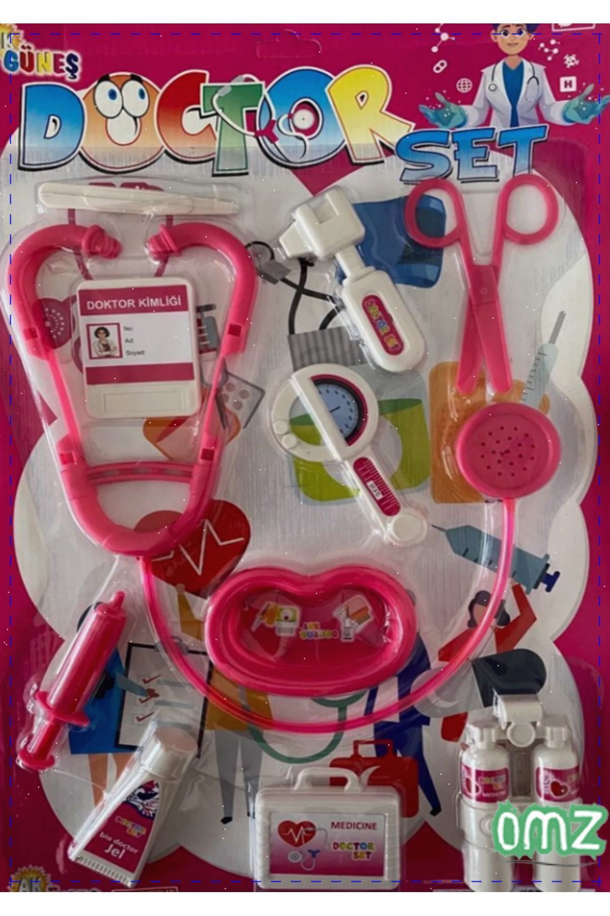 Oyuncak Doktor Seti Pembe Kız Cocuk Erkek Cocuk Oyuncak Egitici Oyuncak Kız Oyuncakları Erkek Cocuk 6