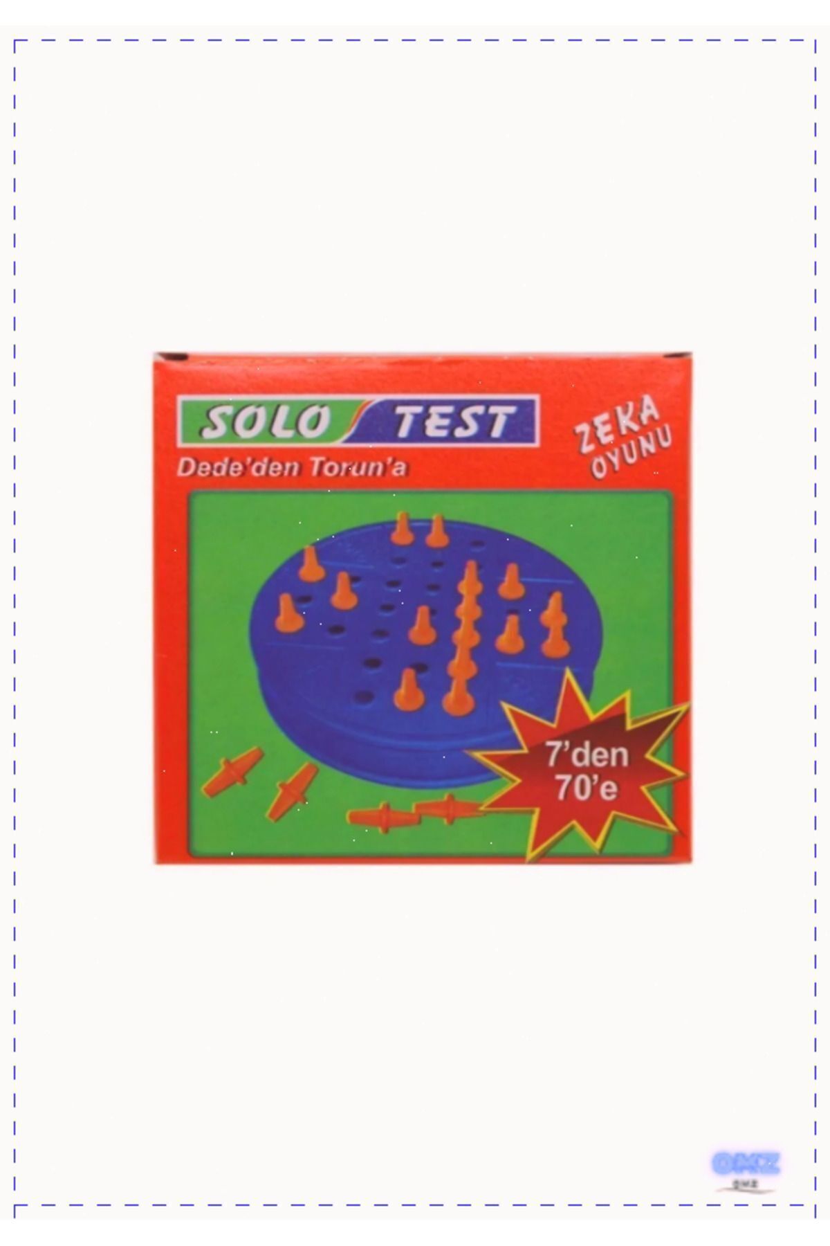 OMZ Solo Test Zeka Oyunu Kız Cocuk Erkek Cocuk Oyuncak Egitici Oyuncak Kız Cocuk Erkek Cocuk Egitici Mo fotoğrafı 6 (önizleme)