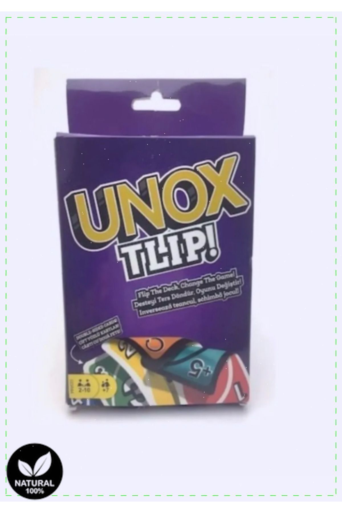 OMZ Tlip Çift Yüzlü Oyun KartlarıAvantajli Ürün Kız Erkek Cocuk Egitici Montessori Oyuncaklar fotoğrafı 2 (önizleme)