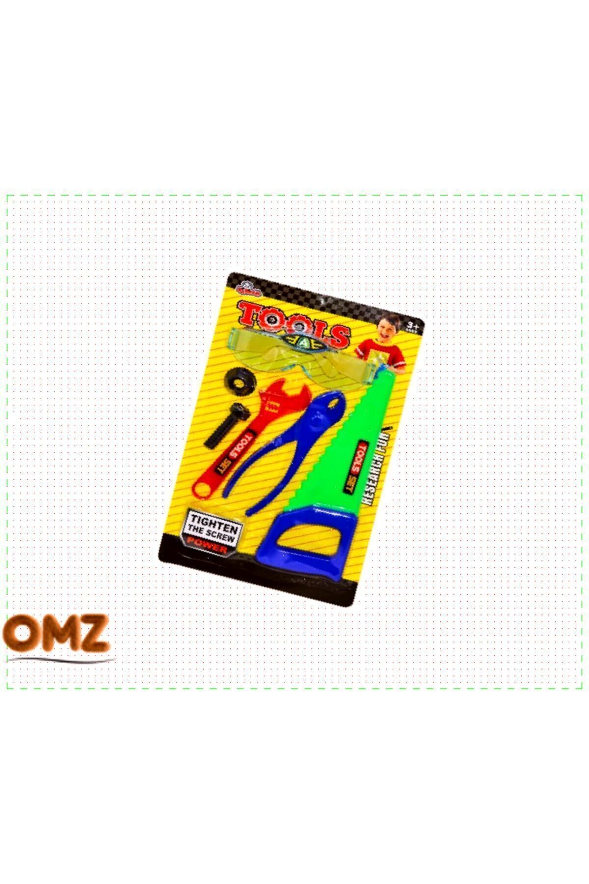 OMZ Kartela 6 Parça Tamir Seti  Kız Erkek Cocuk Oyuncak Egitici Montessori Oyuncaklar fotoğrafı 5 (önizleme)