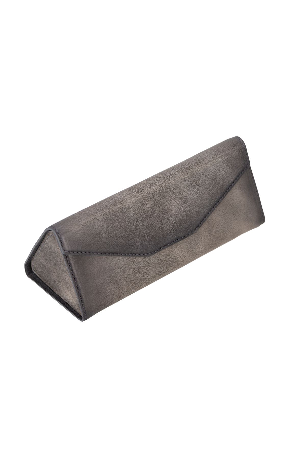 Lev Leather Husă Pentru Ochelari De Soare Din Piele Naturală - Suprafață Interioară Din Piele Intoarsa, Husa Cu Numere Unisex - One Size