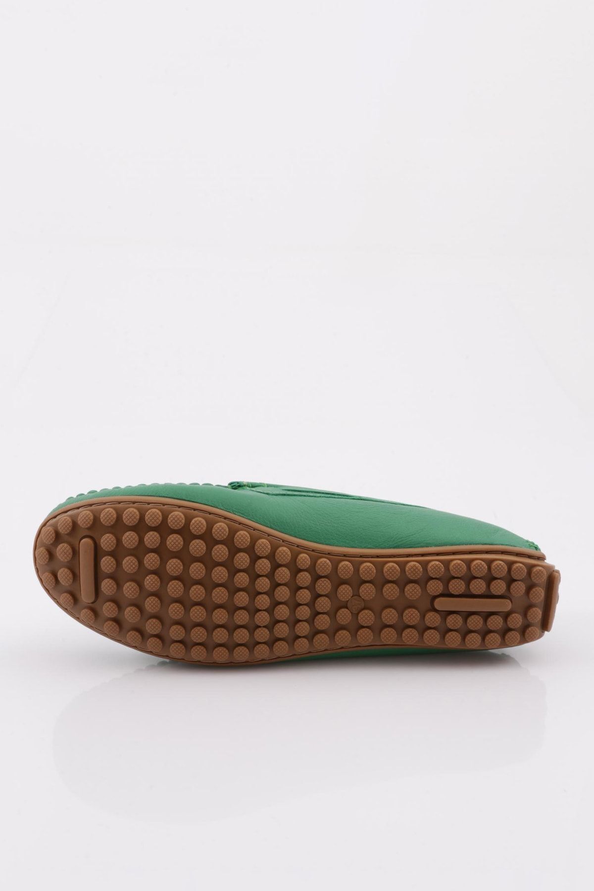 DGN-Grüner Damen-Loafer K105 aus echtem Leder - Zubehörschuhe 5