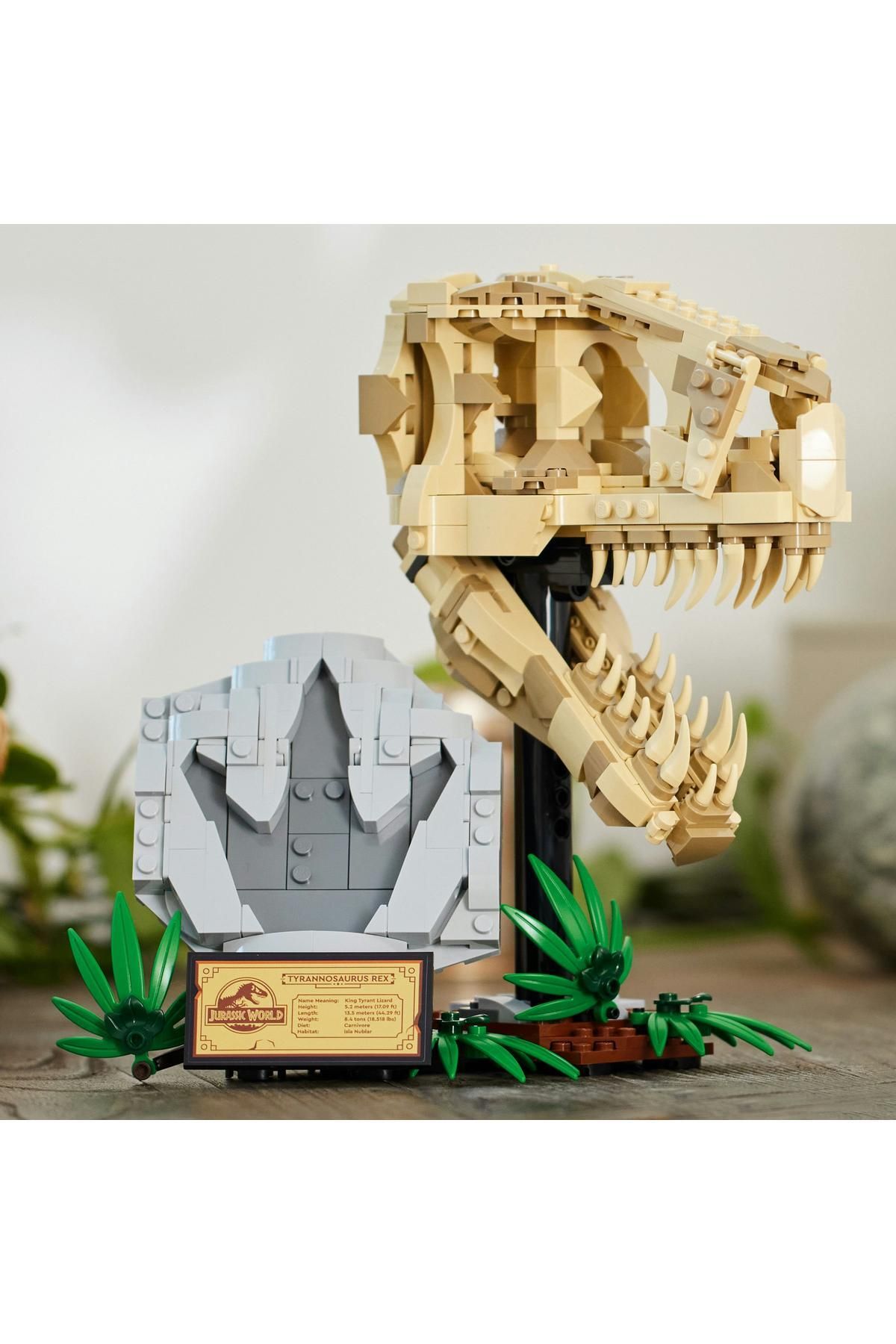 LEGO Jurassic World Dinosaur Fossils T. rex Skull 76964 Construction Set for Ages 9 577 Pieces Trendyol