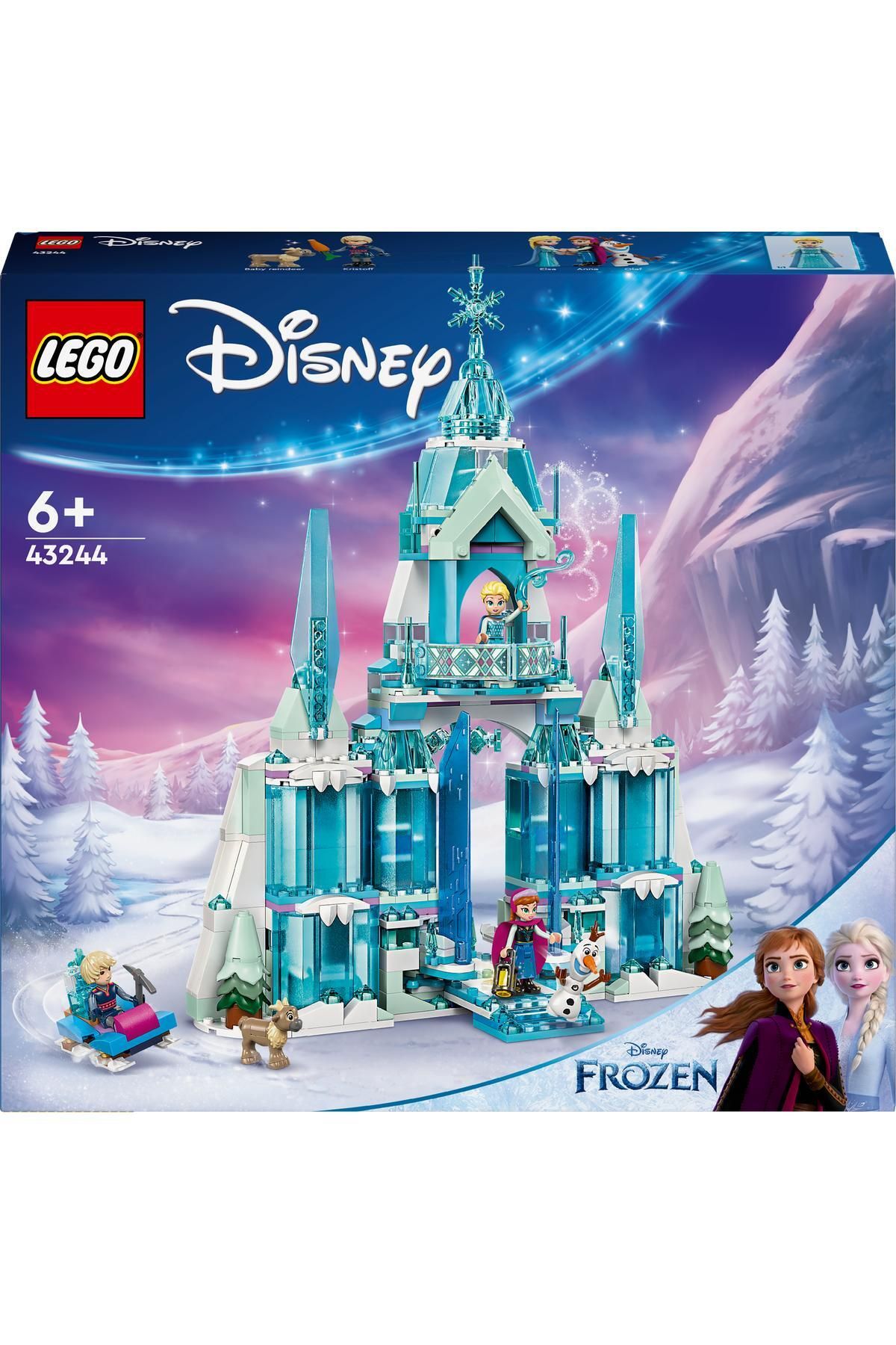 LEGO-® │   Disney Princess Elsa's Ice Palace 43244 - 6+ Toy Construction Set (630 Pieces) 3
