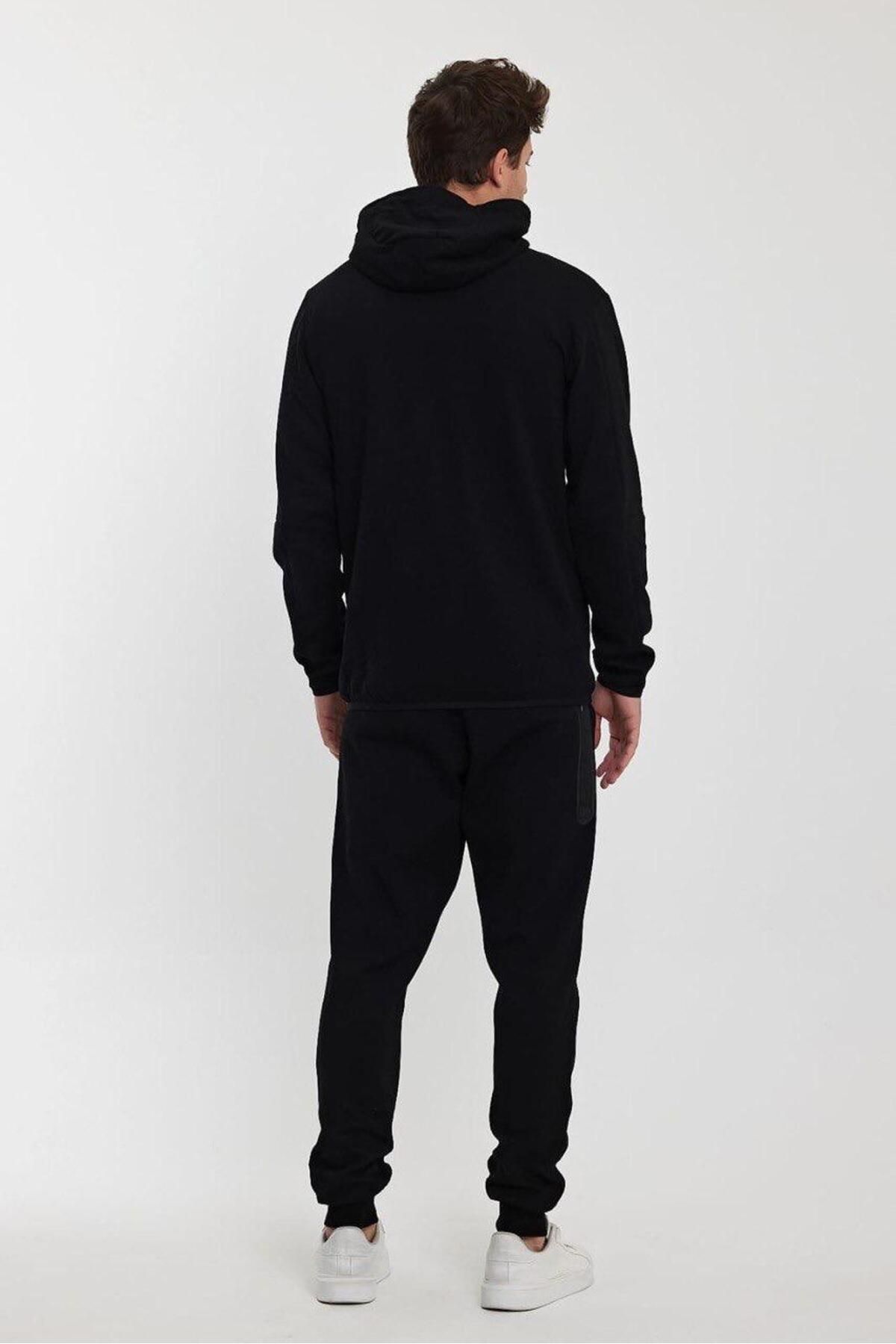 Tech Fleece Double Face Eşofman Takım Siyah