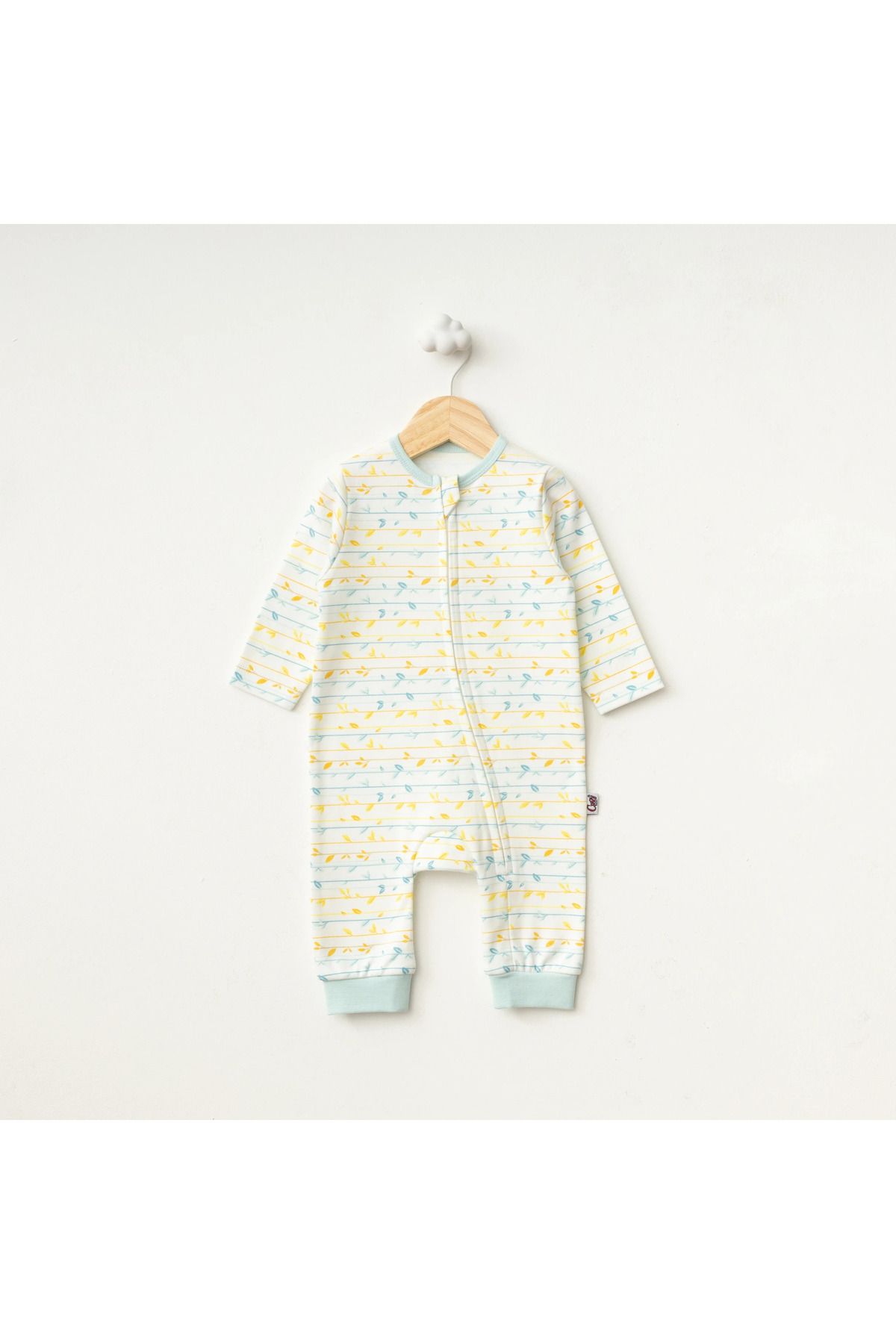 Crazy Baby-Pure Love Ribbed Jumpsuit - Comfortable and Stylish Design 1