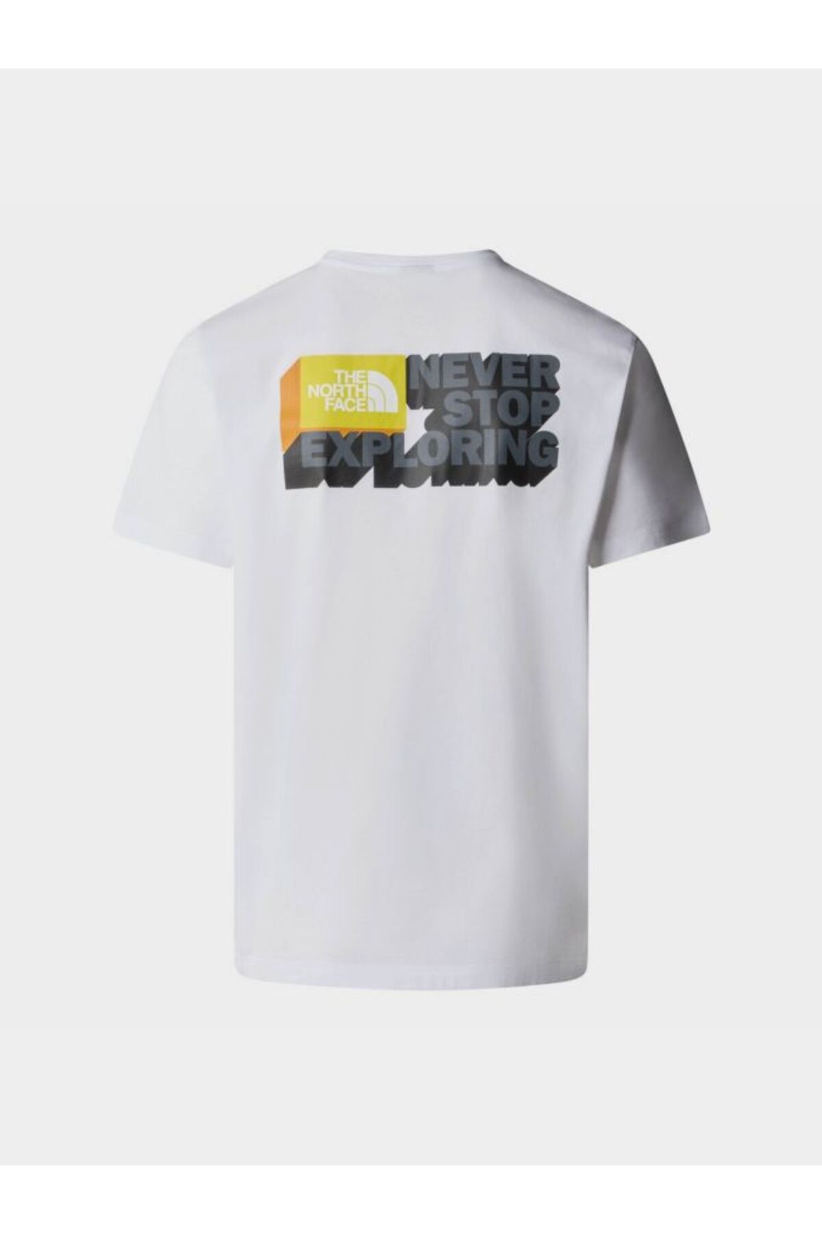 تی شرت سفید مردانه توری اورجینال The North Face