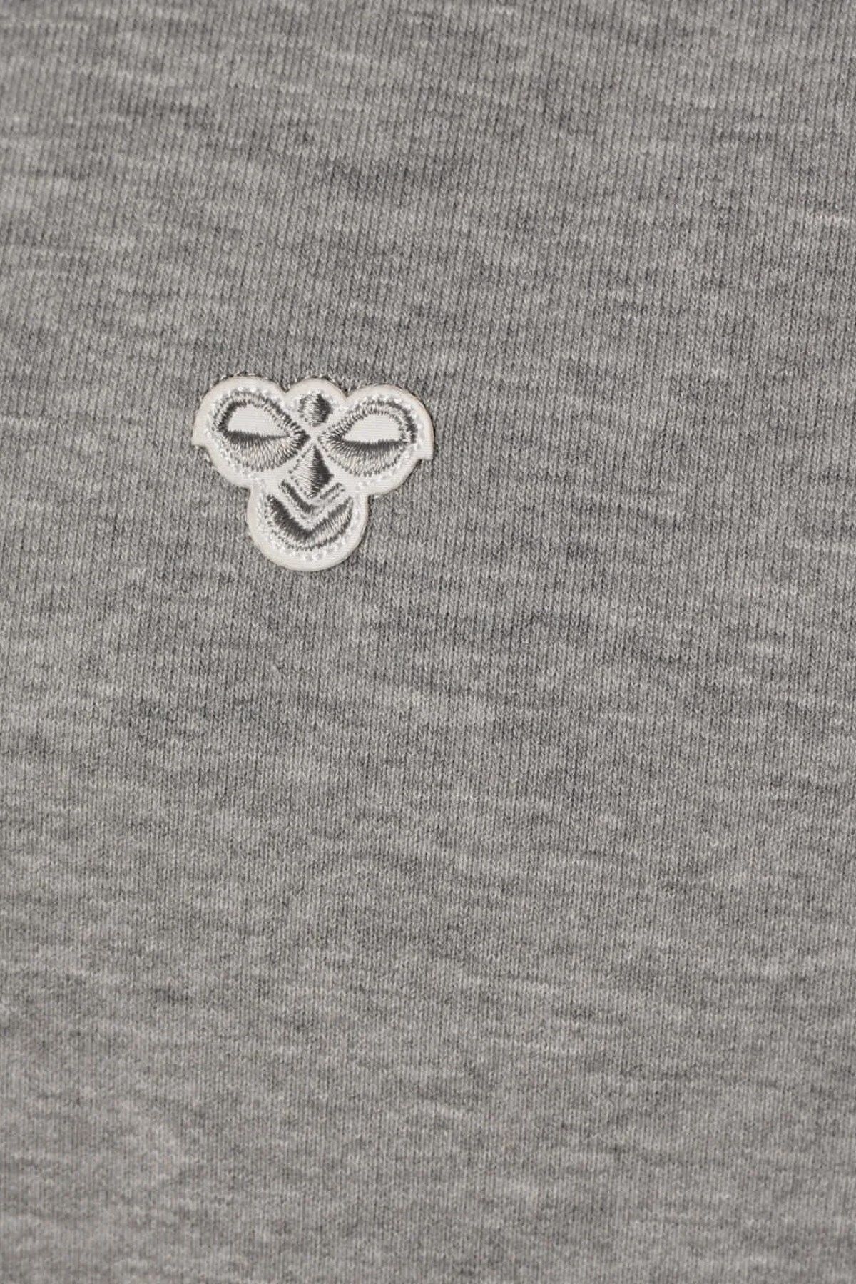 hummel-921836 -2006 Hummel Hmlt-Ic Ico Zip Hoodie - Ανδρικό φούτερ σε γκρι μελανζέ 4