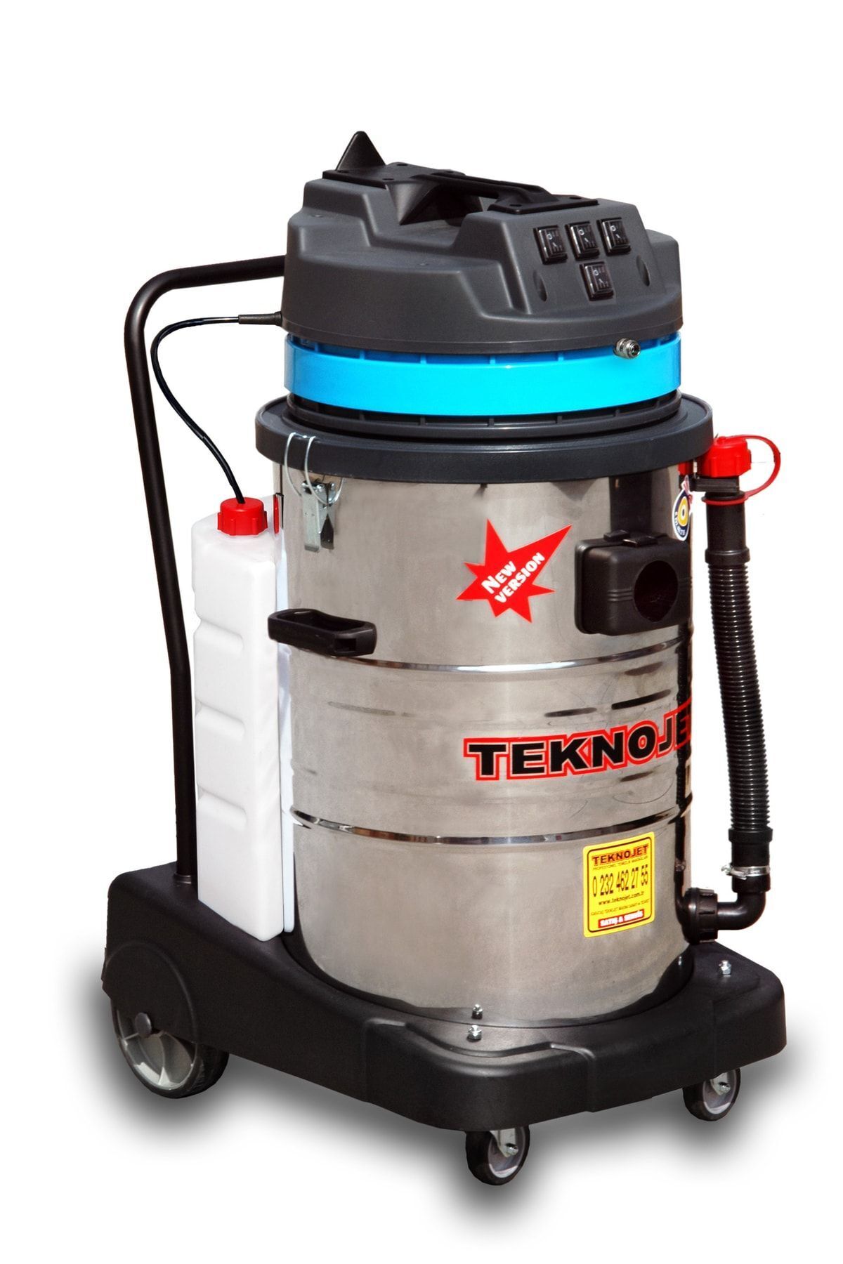 TEKNOJET Koltuk Yıkama Makinası 4 Motorlu