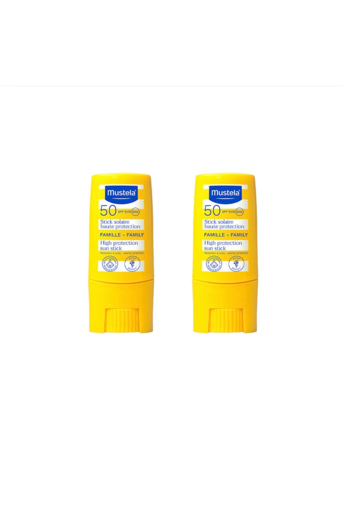 Mustela Yüksek Koruma Faktörlü Spf 50 Stick Güneş Kremi 9 Ml 2 Adet