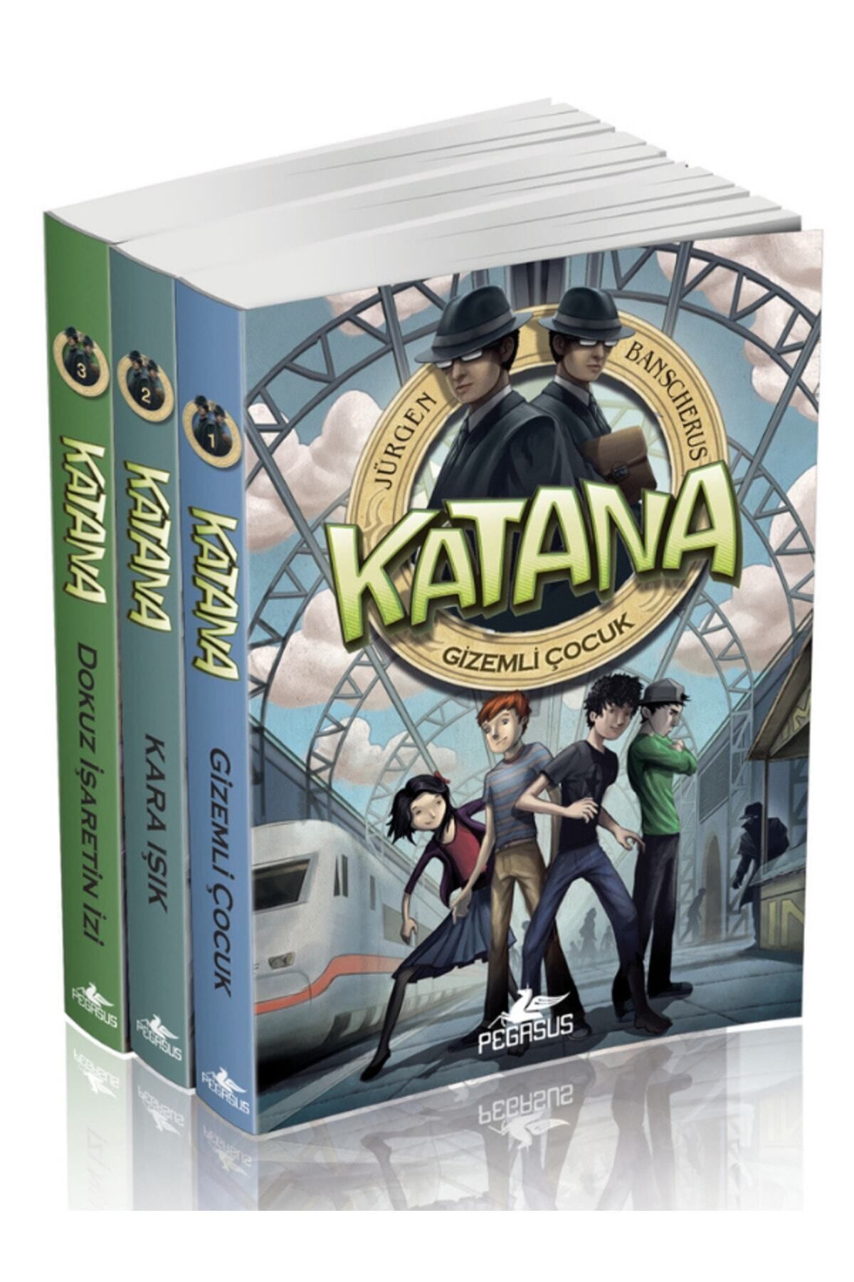 Pegasus Yayınları Katana Serisi 3 Kitap Set - Jürgen Banscherus
