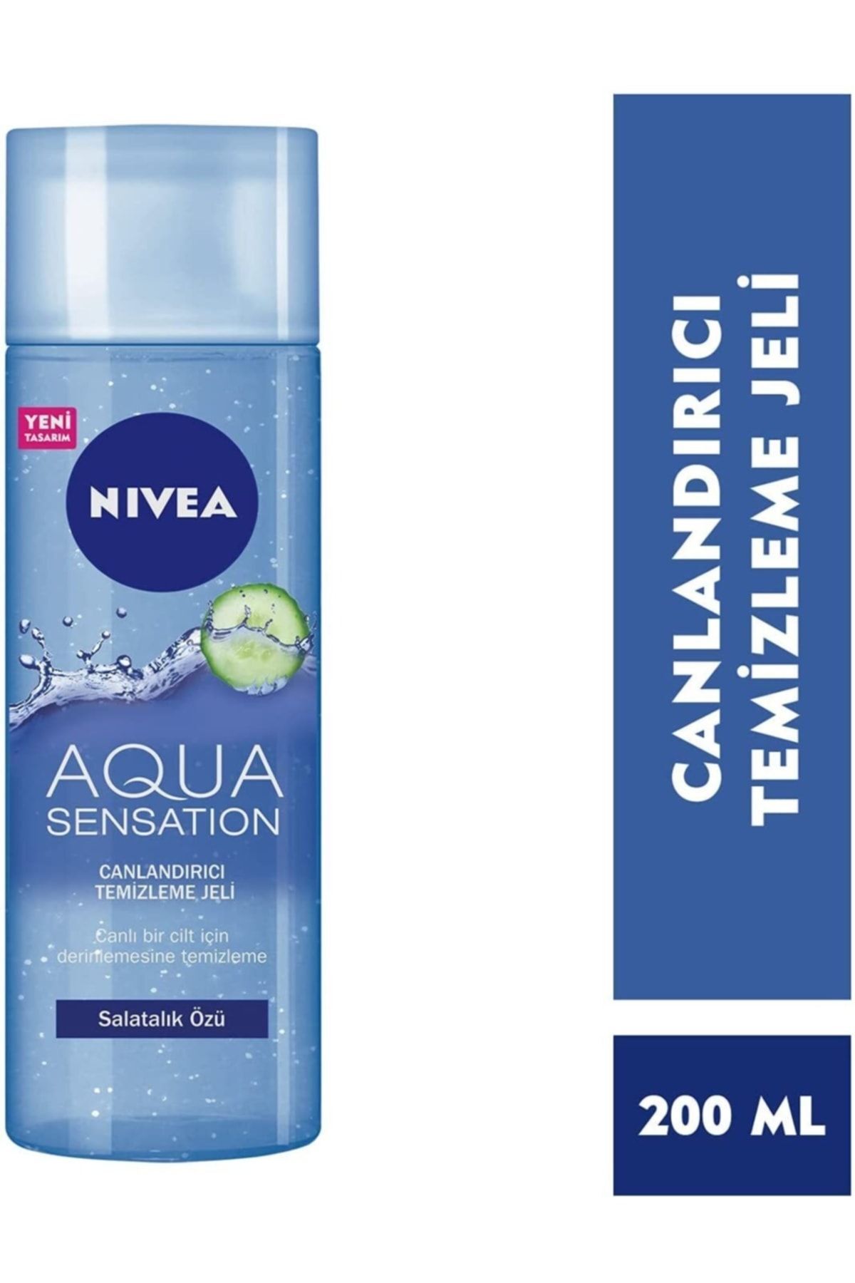 ژل پاک کننده احیا کننده صورت Aqua Sensation 200 میلی لیتر NIVEA