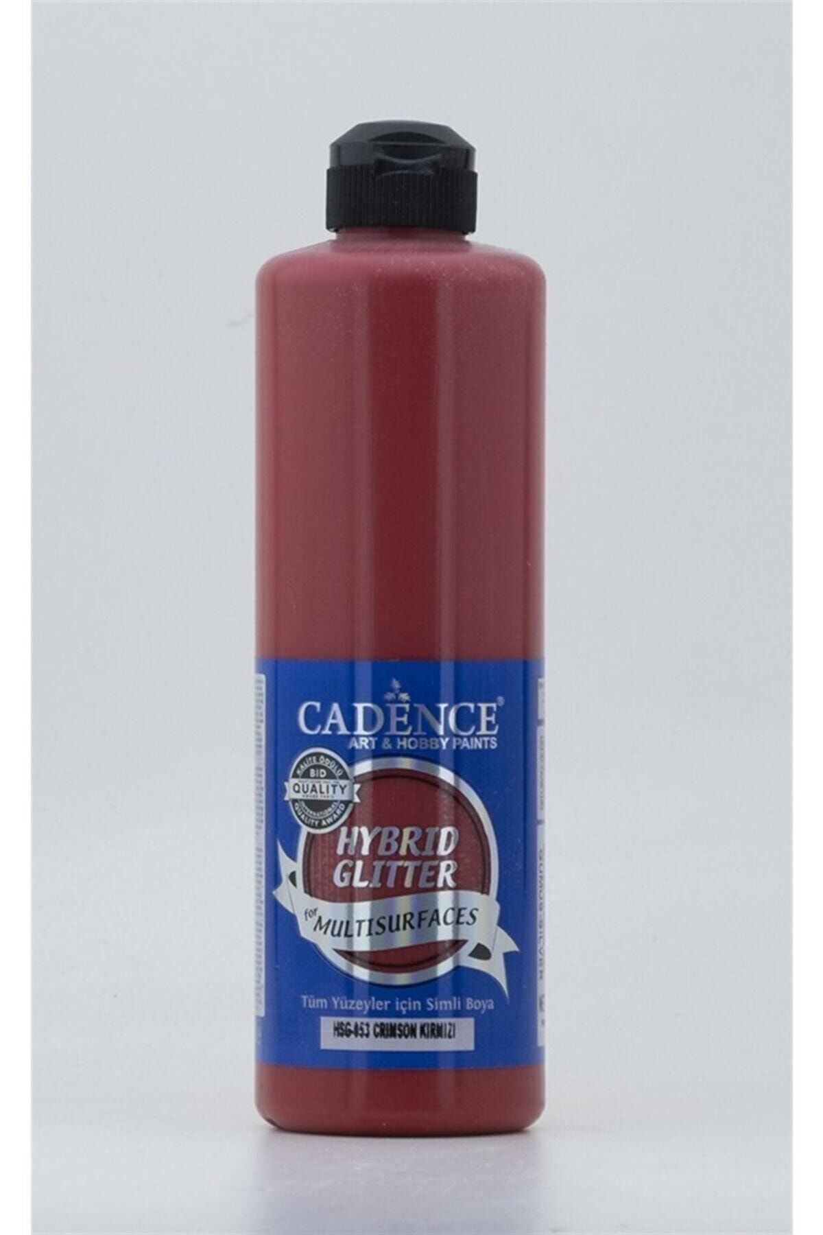 Cadence Hybrıd Multisurface Simli Gümüş Hsg-053 Crımson Kırmızı Boya 500ml